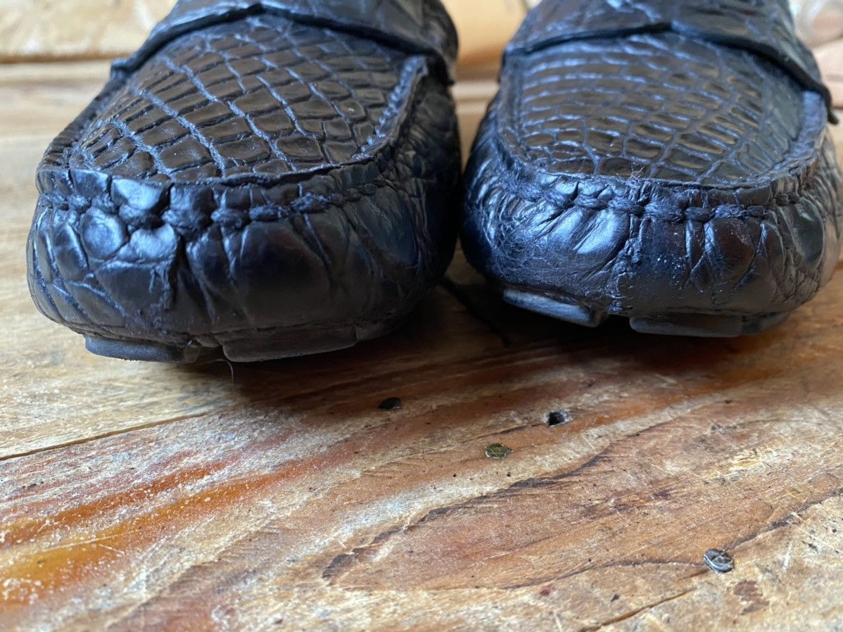 Louis Vuitton Louis vuitton black exotic crocodile loafers uk sz7 US 8 Size US 8 / EU 41 - 12 Thumbnail