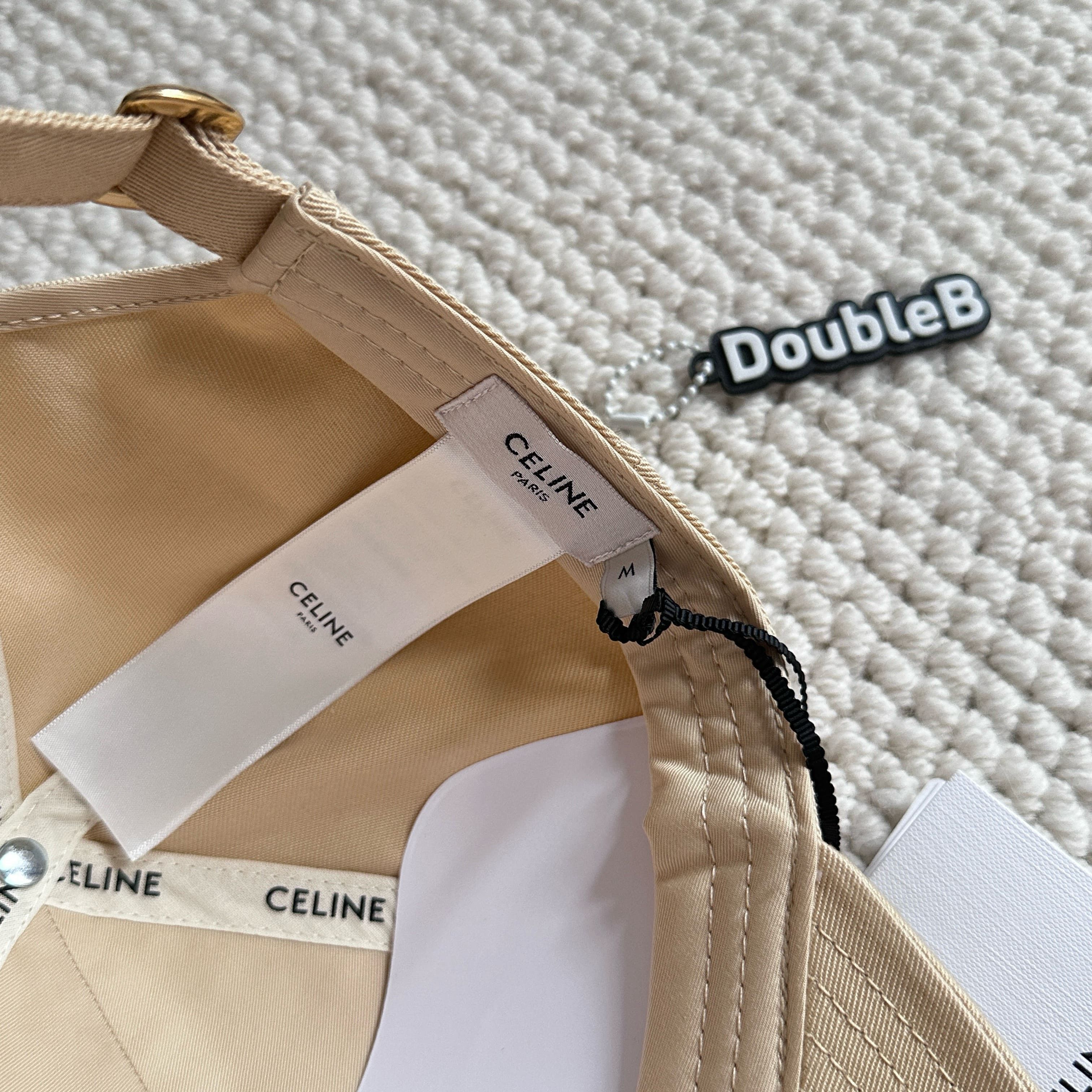 Celine CELINE Triomphe baseball cap in washed cotton Size ONE SIZE - 2 Thumbnail