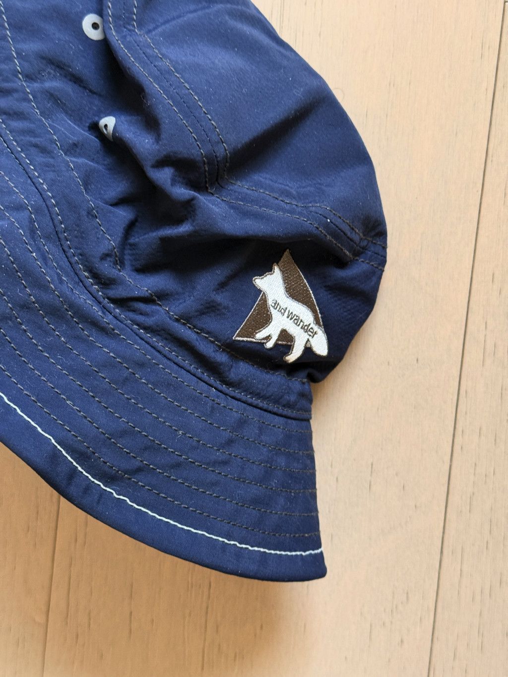 And Wander × Maison Kitsune And Wander x Maison Kitsune - Bucket Hat Size ONE SIZE - 2 Thumbnail