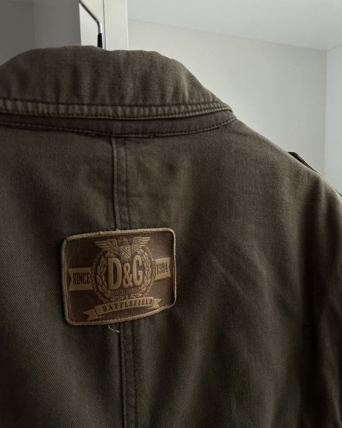 Dolce & Gabbana Vintage Dolce&Gabbana Archival Military Cargo Khaki Jacket Size US L / EU 52-54 / 3 - 6 Thumbnail