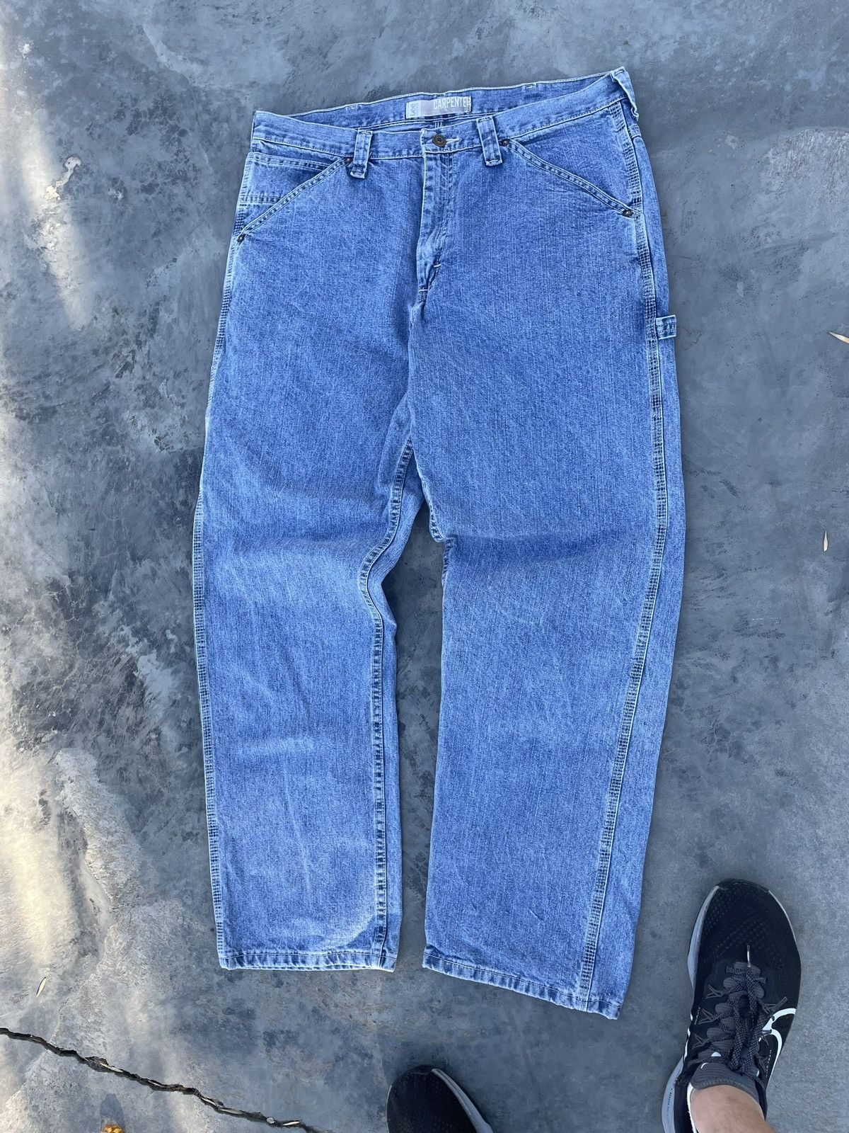 Lee Vintage Carhartt Style Lee Carpenter Jeans Skater Workwear Size US 34 / EU 50 - 5 Thumbnail