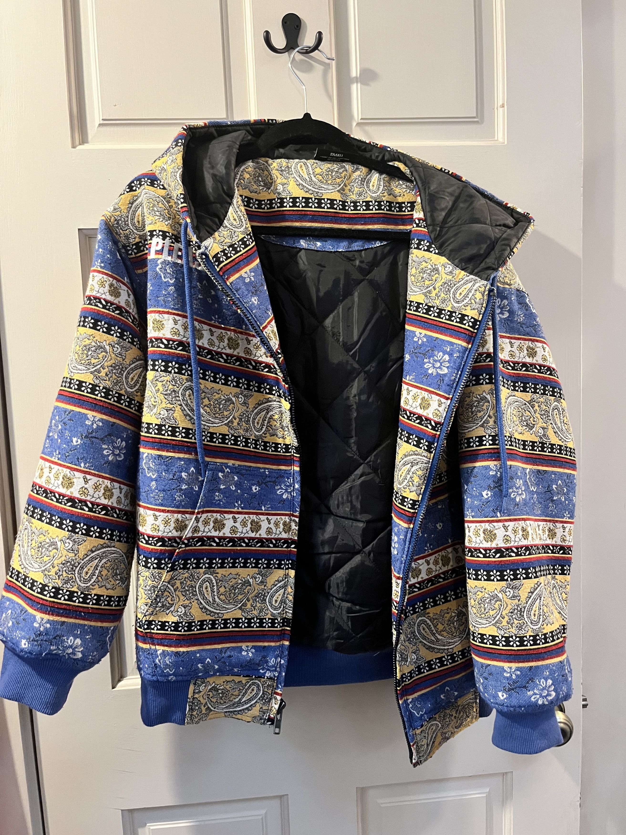 Pleasures Pleasures Paisley Knit Jacket / Hoody Size US S / EU 44-46 / 1 - 2 Thumbnail