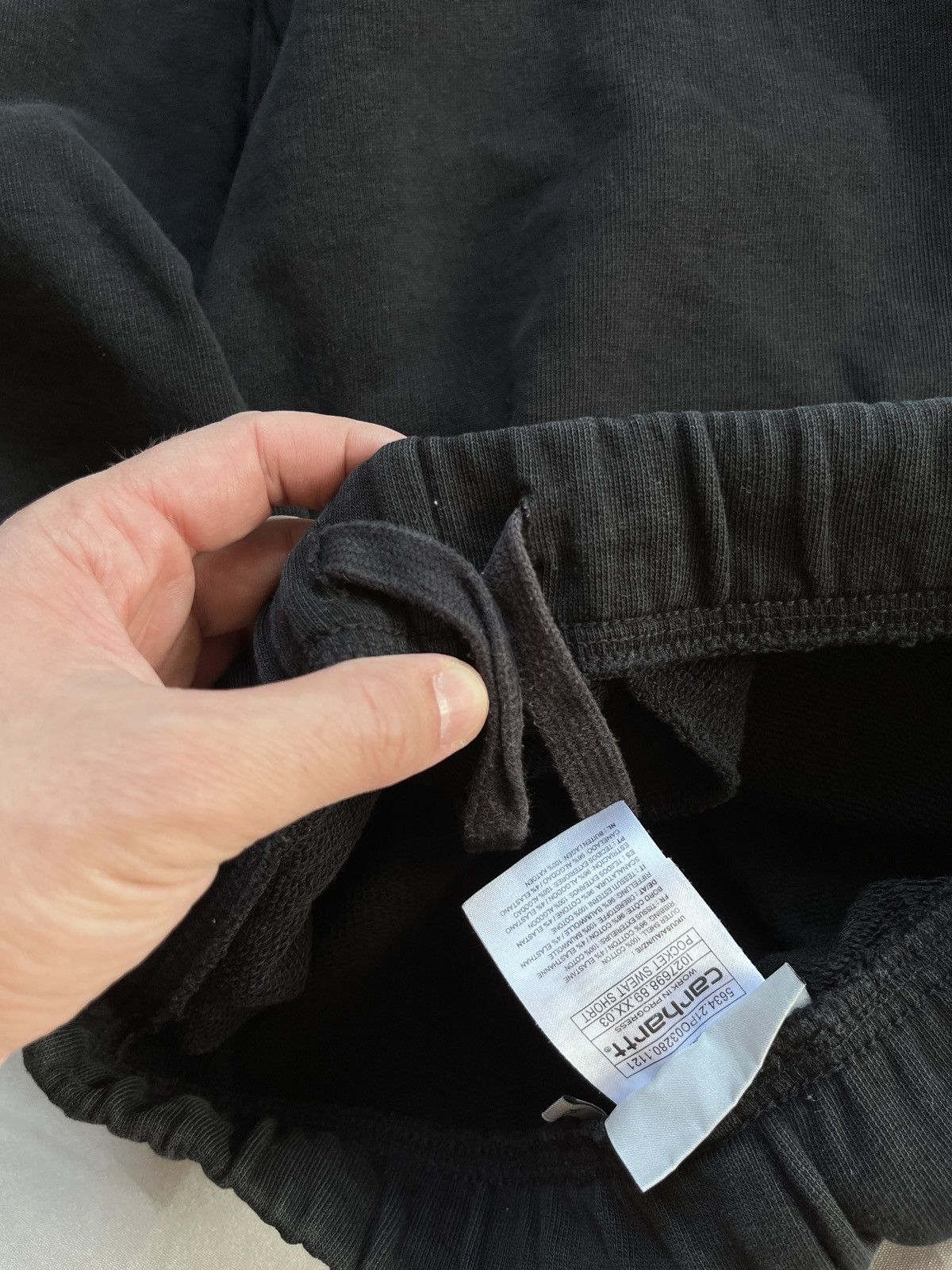 Carhartt Wip Carhartt Wip Pocket Sweat Shorts Black Size US 28 / EU 44 - 11 Thumbnail