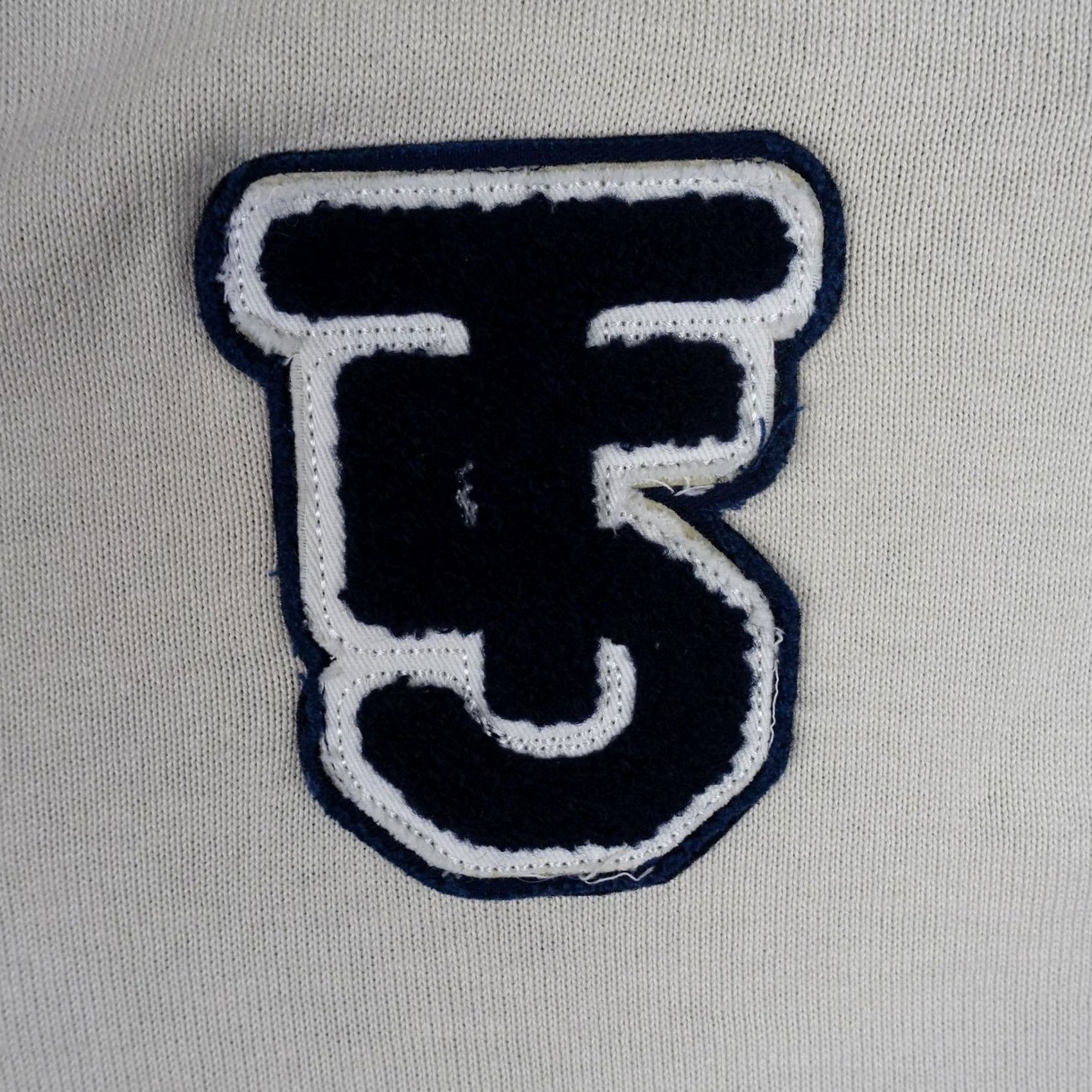 Vintage VINTAGE Triple Five Soul Cardigan Sweater Mens 2XL White Navy Striped V-Neck Pockets T5 Patch Knit Cotton White Mens Size US XXL / EU 58 / 5 - 3 Thumbnail