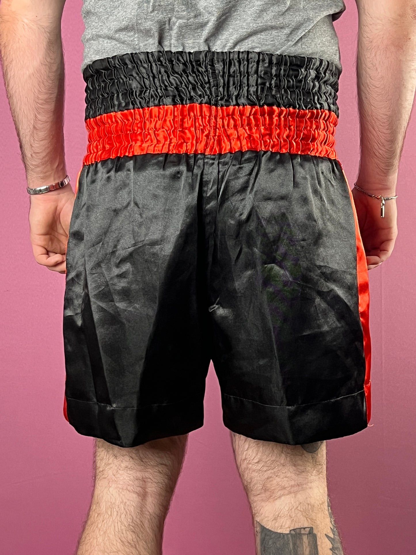 Vintage Vintage Men's Muay Thai Boxing Shorts Embroidered Tiger Size US 44 / EU 60 - 4 Thumbnail