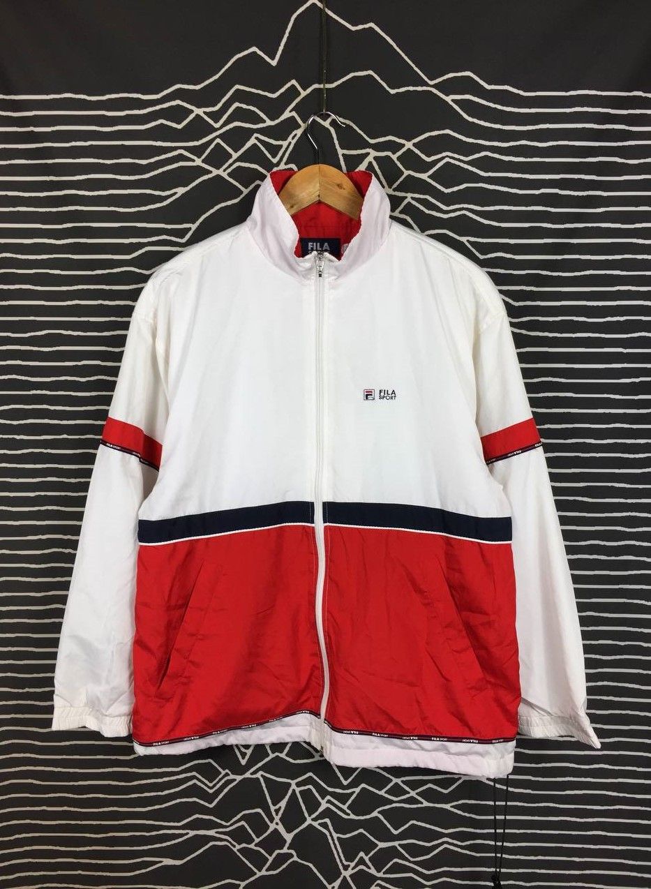 Fila Vtg Fila Sport Biella Italia Authentic Sports Track Jacket Size US M / EU 48-50 / 2 - 2 Thumbnail