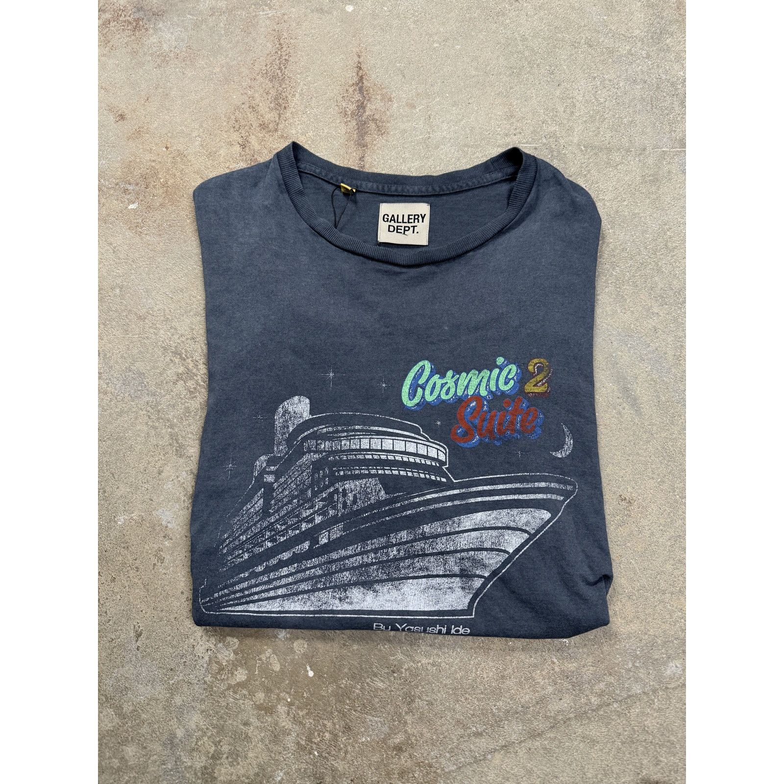 Gallery Dept. Gallery Dept Tee Cosmic 2 Large Used Size US L / EU 52-54 / 3 - 2 Thumbnail