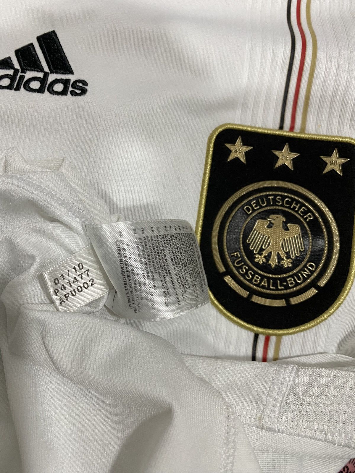 Adidas GERMANY 2010/2011 HOME JERSEY ADIDAS Size US L / EU 52-54 / 3 - 5 Thumbnail