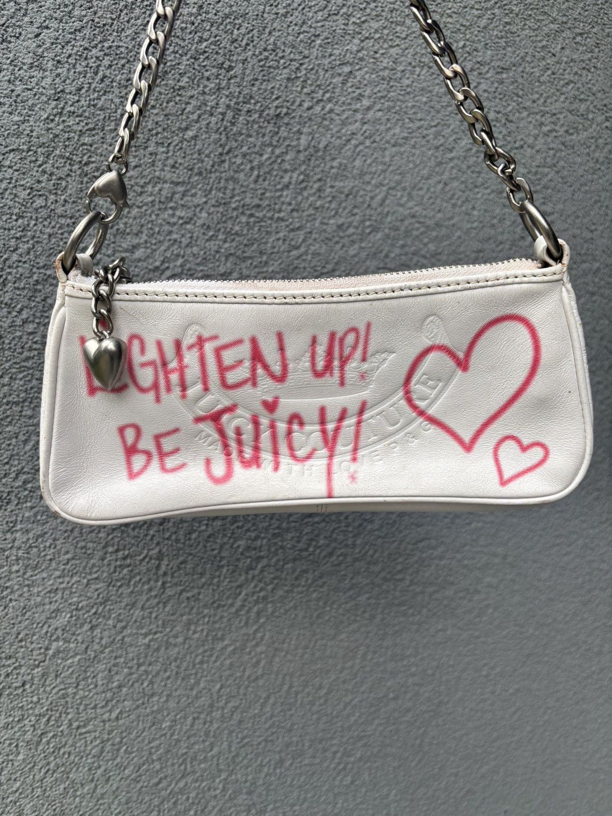 Japanese Brand × Juicy Couture × Vintage Vintage Juicy Couture mini bag baguette lighten up be juicy Size ONE SIZE - 3 Thumbnail