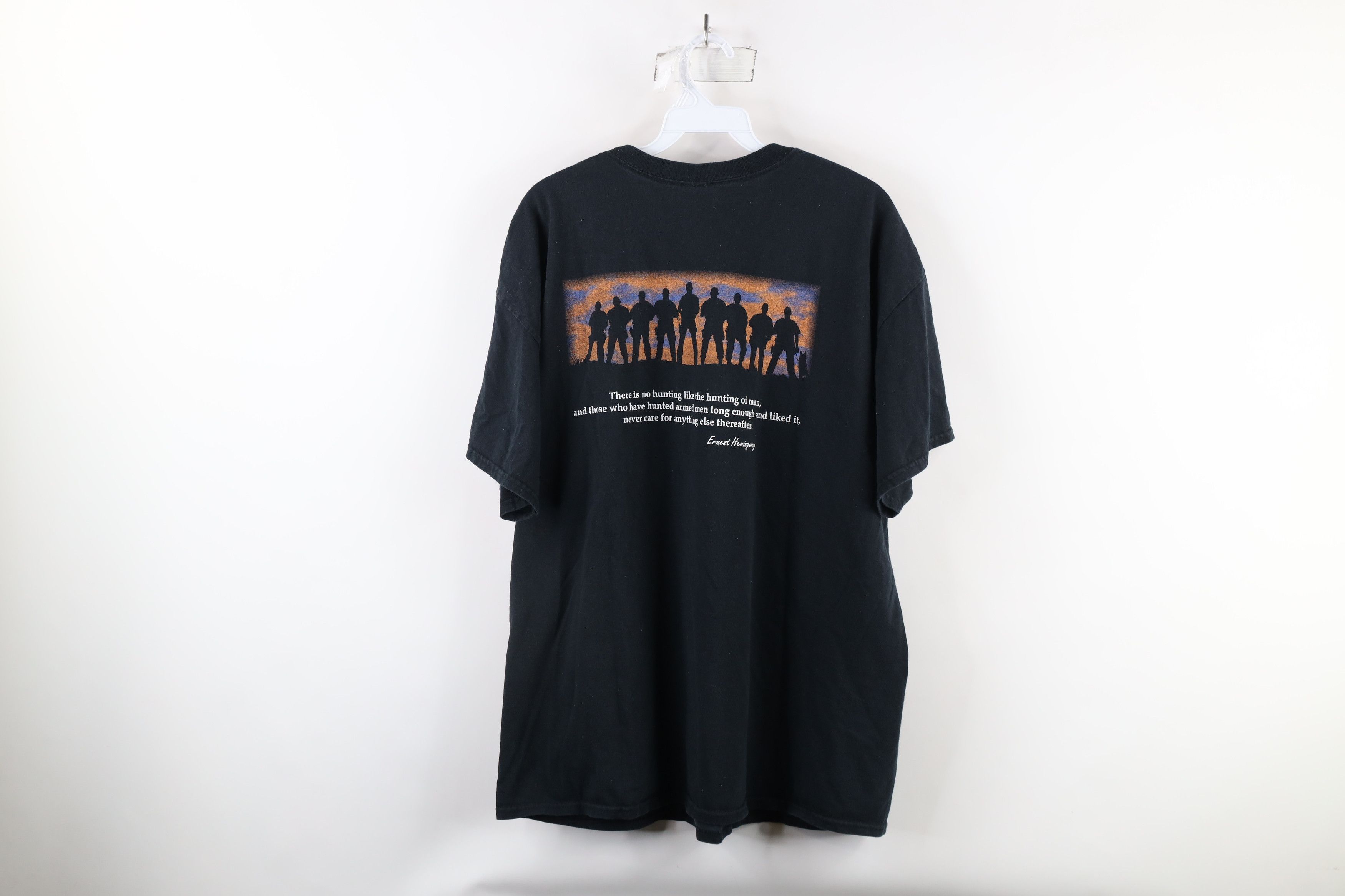 Vintage Vintage Out US Border Patrol Short Sleeve T-Shirt Black Size US XL / EU 56 / 4 - 12 Thumbnail