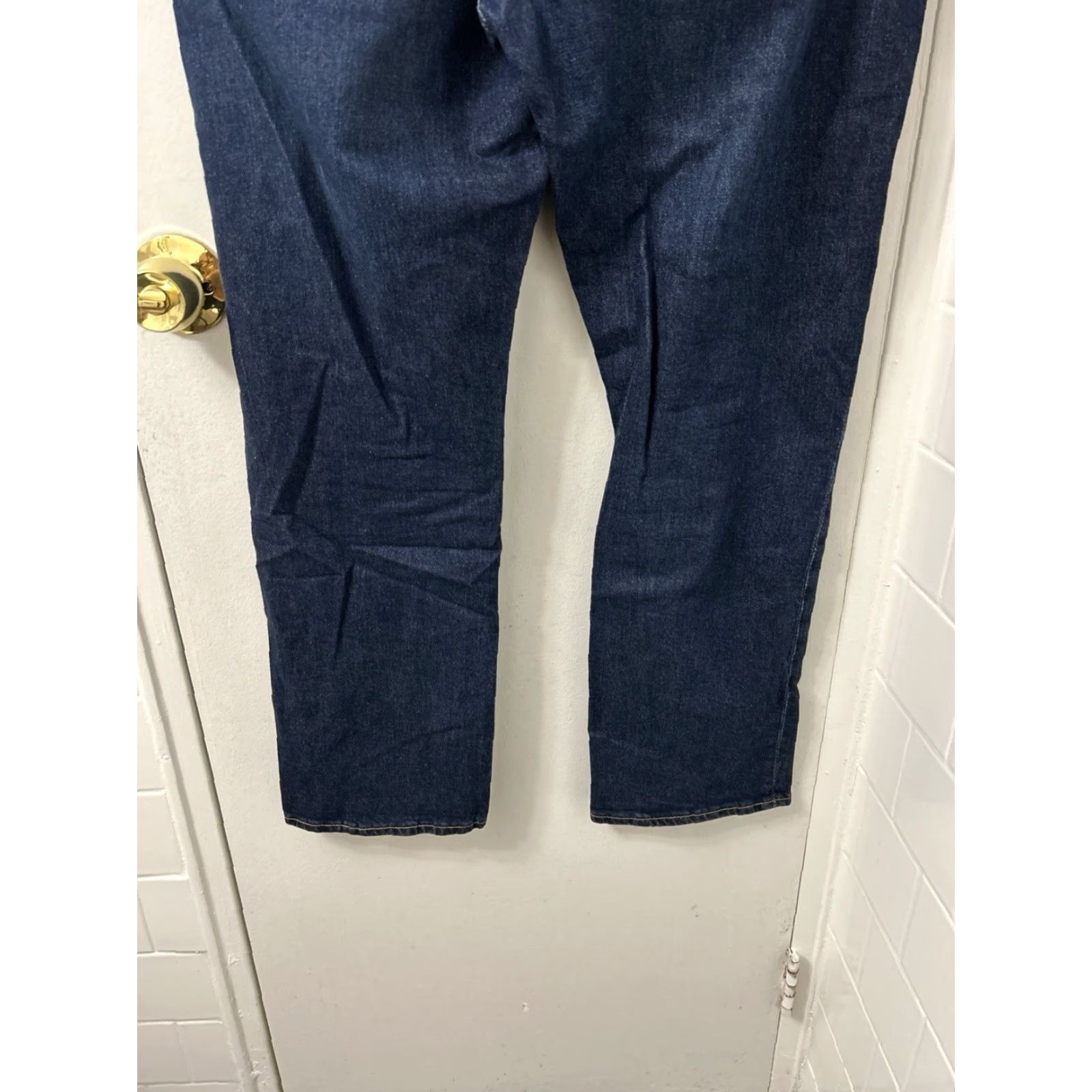 Levi's Levi's Premium 514 Jeans Mens 36x30 Dark Wash Indigo Denim Straight Size US 36 / EU 52 - 3 Thumbnail