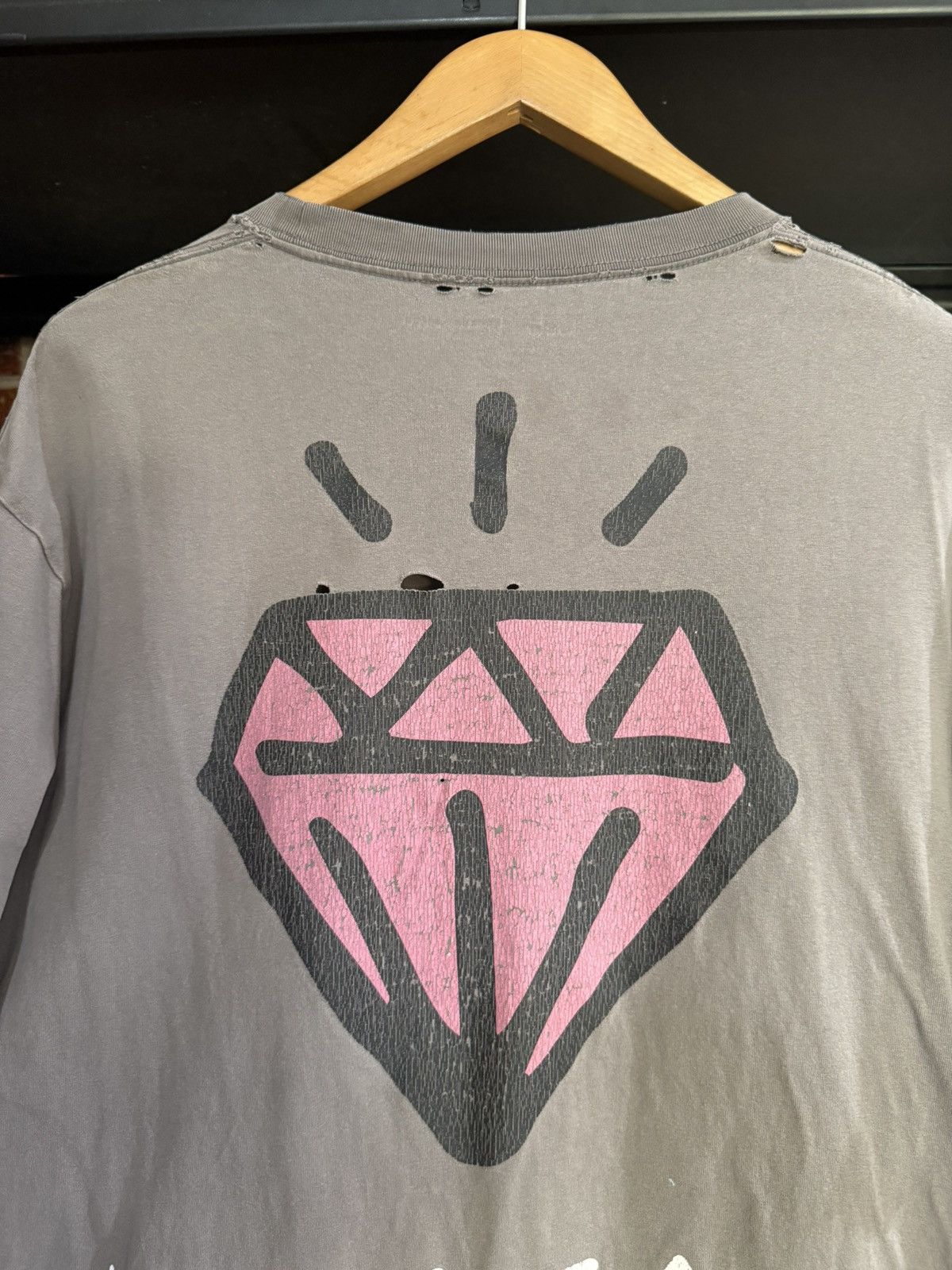 Uniqlo × Vintage Thrashed Crazy Trouble Andrew Art Chaos Real Buy Faded Tee Size US XL / EU 56 / 4 - 14 Thumbnail
