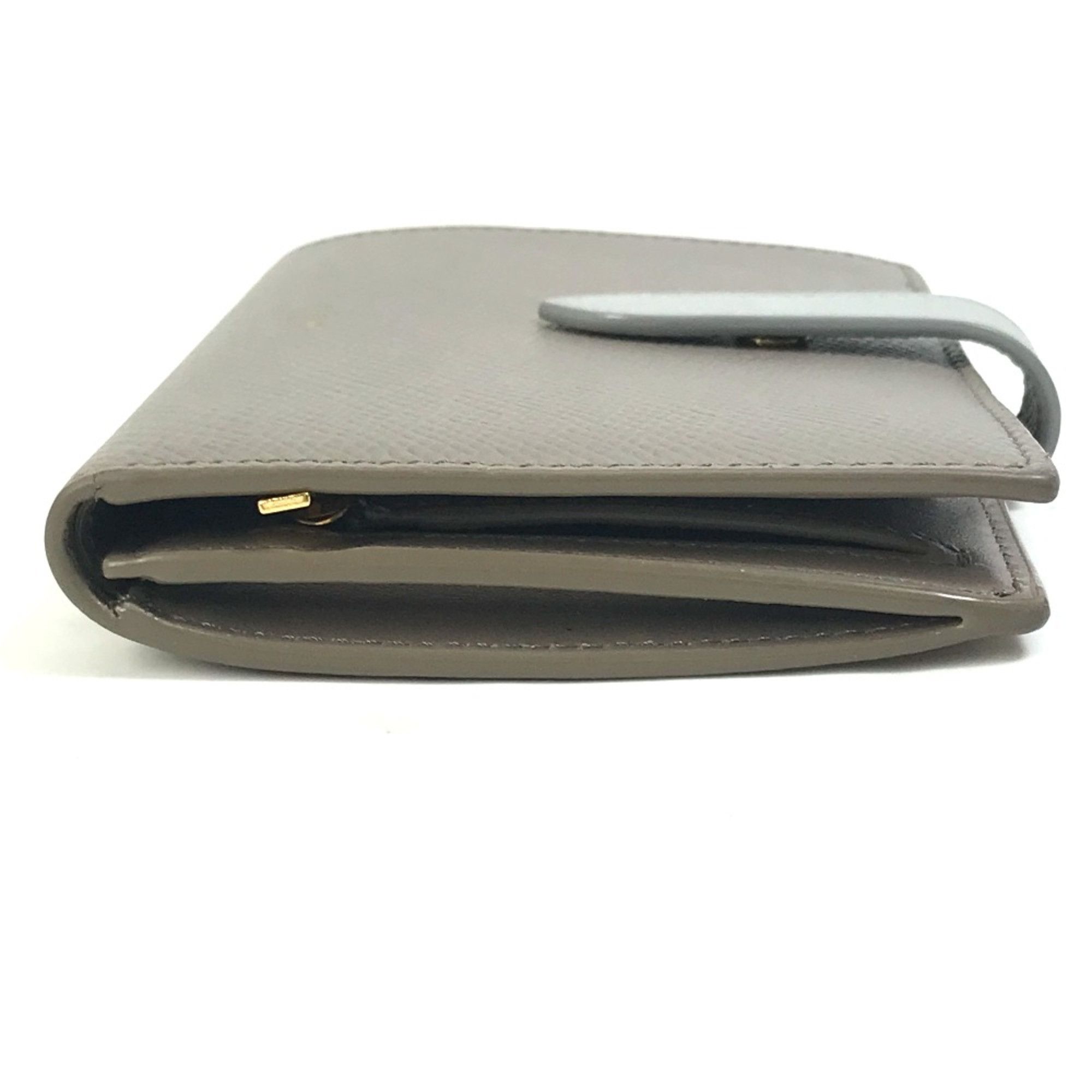 Celine o1w1db10125 10B643BRU Size: OS / Medium Strap Wallet in Grey Size ONE SIZE - 3 Thumbnail