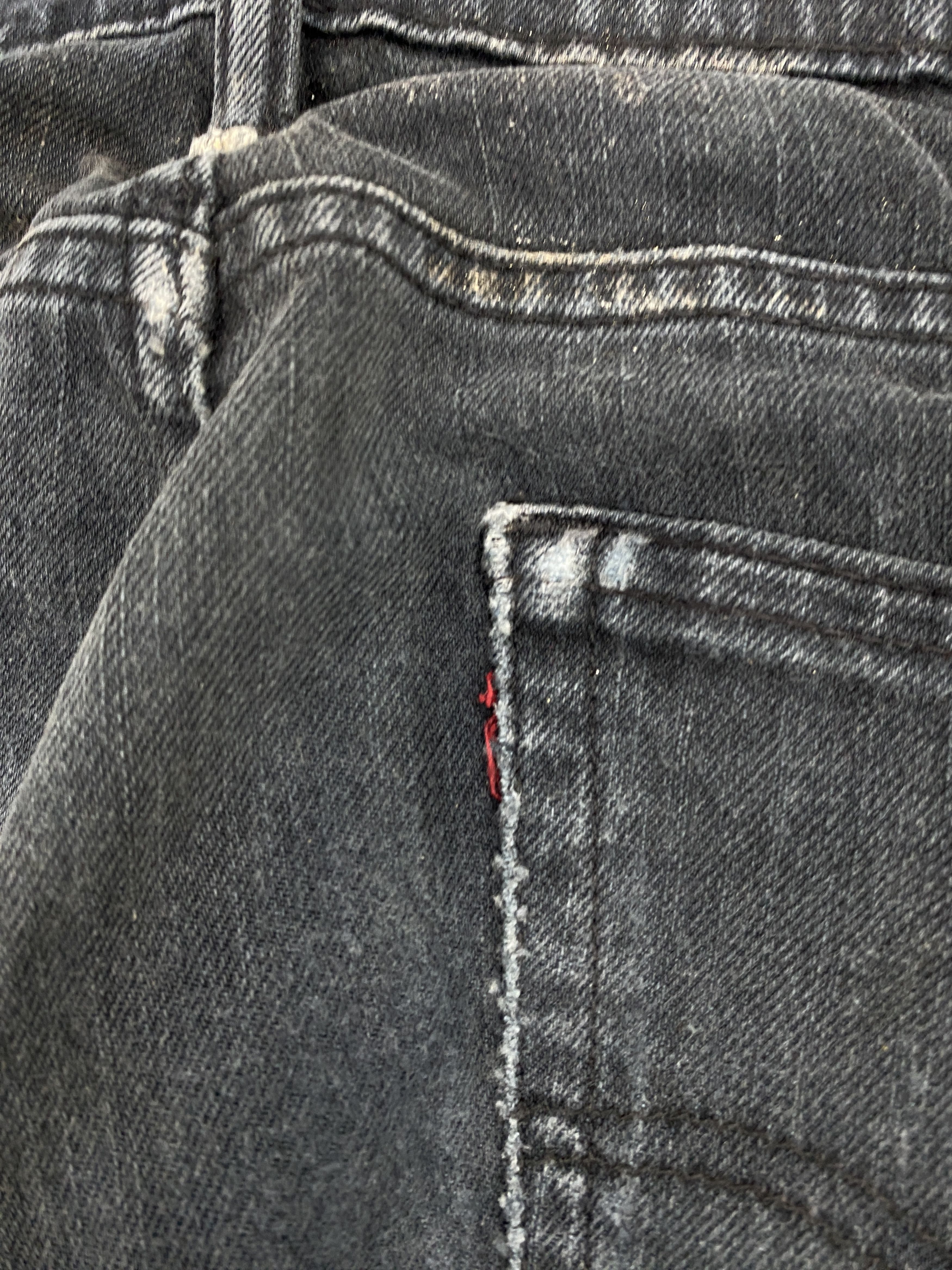 Levi's Vintage Levis 550 Faded Black Jeans 32x32 S0043 Size US 32 / EU 48 - 16 Thumbnail