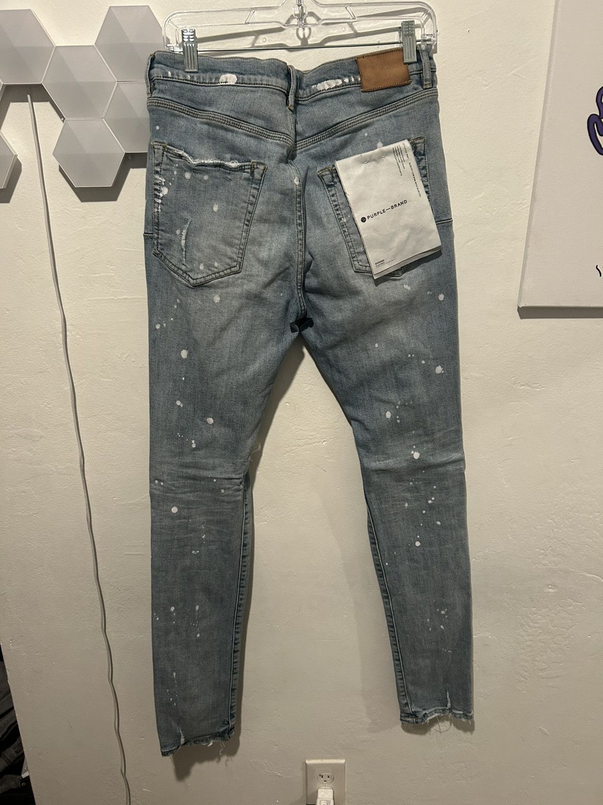 Purple Brand Purple jeans blue indigo Size US 34 / EU 50 - 2 Thumbnail