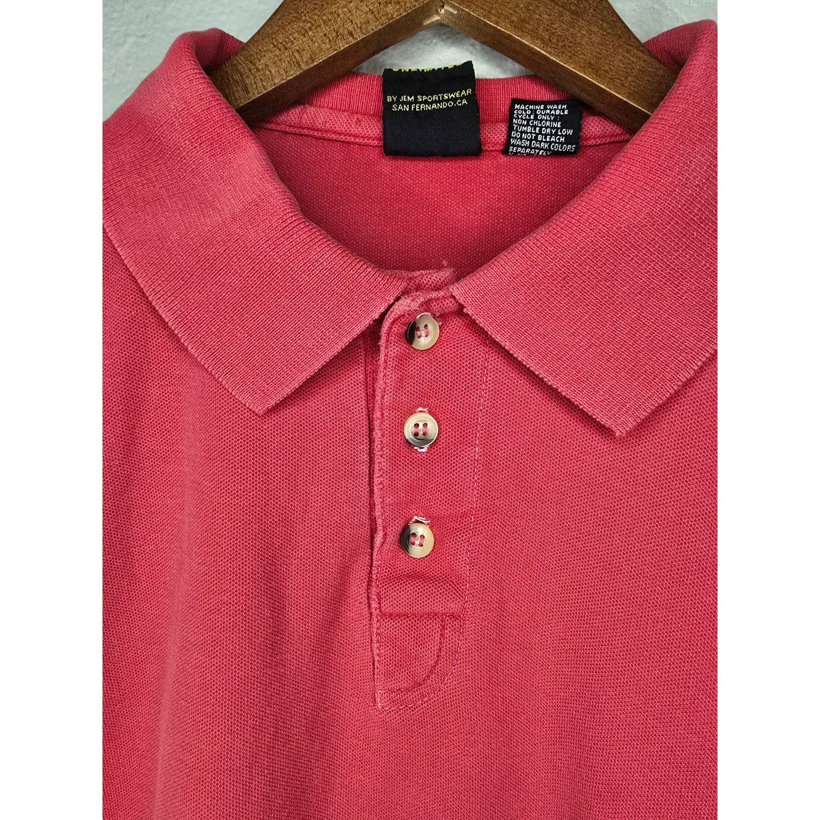 Disney × Mickey Unlimited × Vintage Vintage Womens Goofy Golf Polo Shirt XL Red Disney Golfer Size XL / US 12-14 / IT 48-50 - 4 Thumbnail