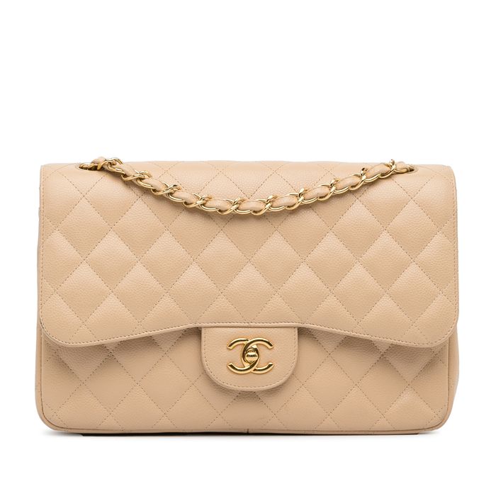Chanel Chanel Jumbo Classic Caviar Double Flap Bag Grailed