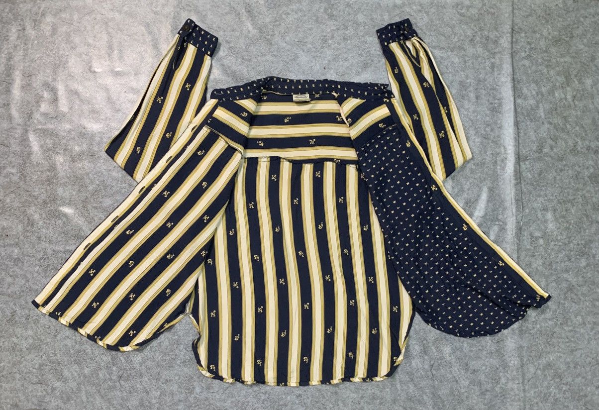 Vintage Rare Design Vintage Calla Long Sleeve Blouse Size M / US 6-8 / IT 42-44 - 3 Thumbnail