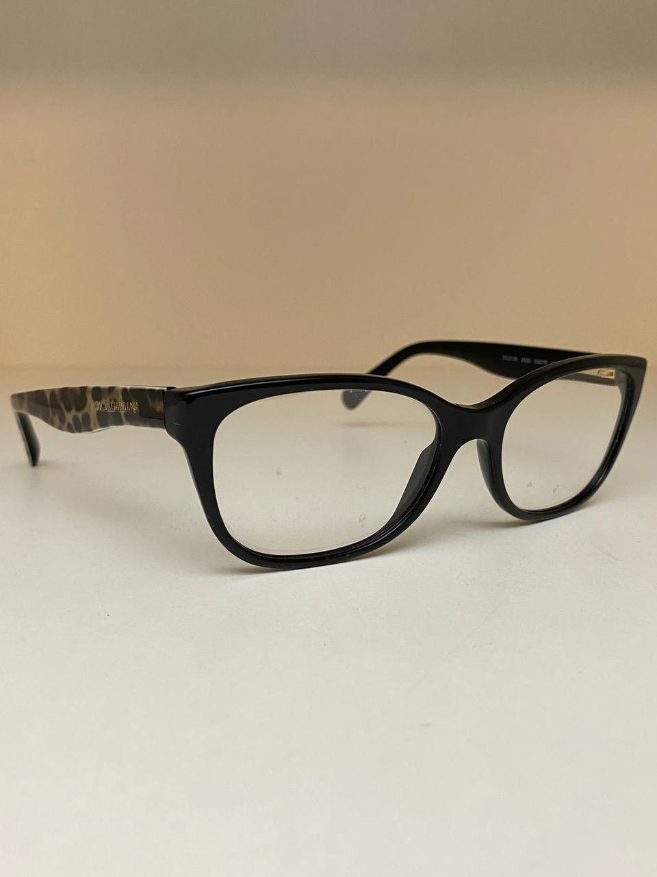 Dolce & Gabbana Dolce & Gabbana Leopard DG 3136 Black Eyeglasses Vintage Size ONE SIZE - 1 Thumbnail