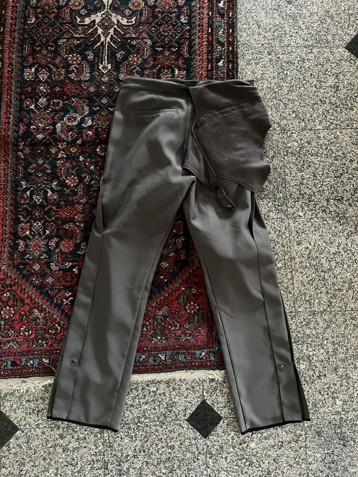 Kiko Kostadinov kiko kostadinov 22fw antharas wide pants