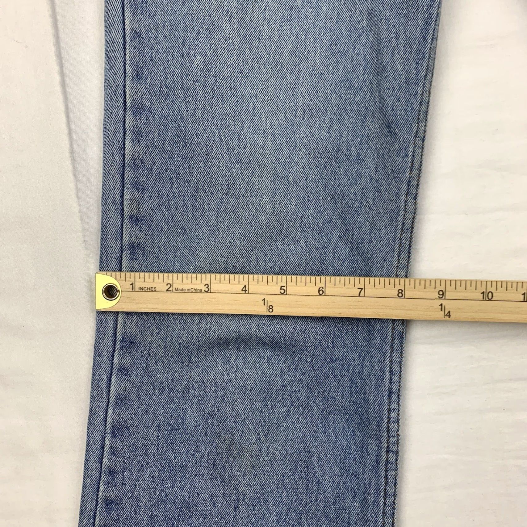Jordache Vintage Jordache Jeans Womens 28 Blue Flare Denim Worn Grunge 90s 80s USA Flickr? Size 28" / US 6 / IT 42 - 5 Thumbnail