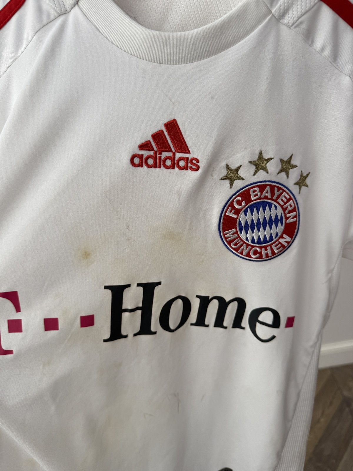 Adidas Vintage BAYERN MUNICH 2008 2009 FOOTBALL KIDS JERSEY ADIDAS Size US S / EU 44-46 / 1 - 12 Thumbnail