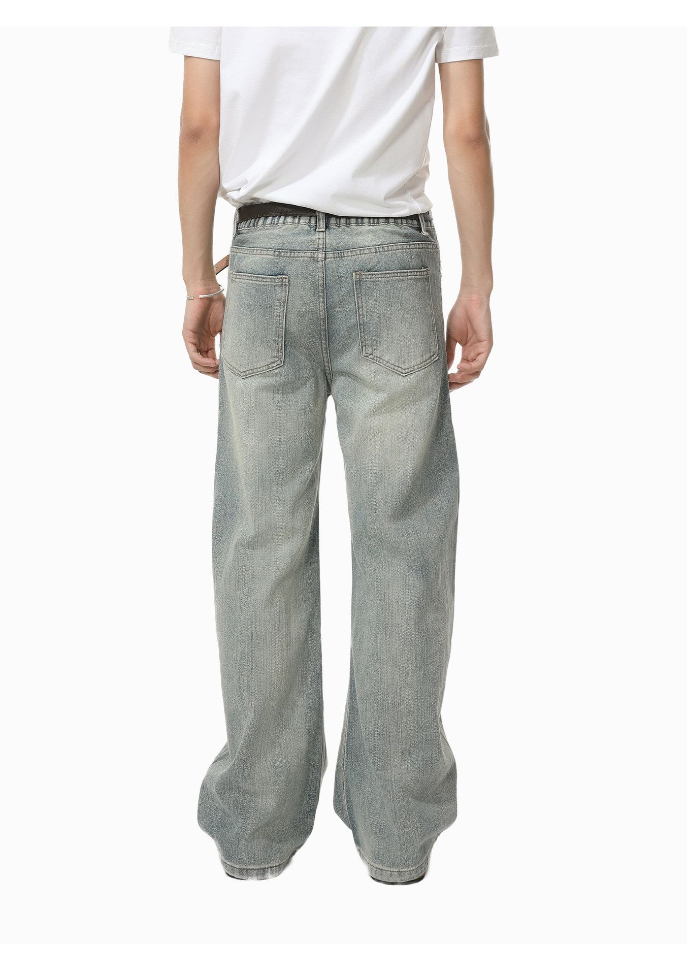 Vintage Street distressed versatile casual washed ripped jeans Size US 32 / EU 48 - 5 Thumbnail