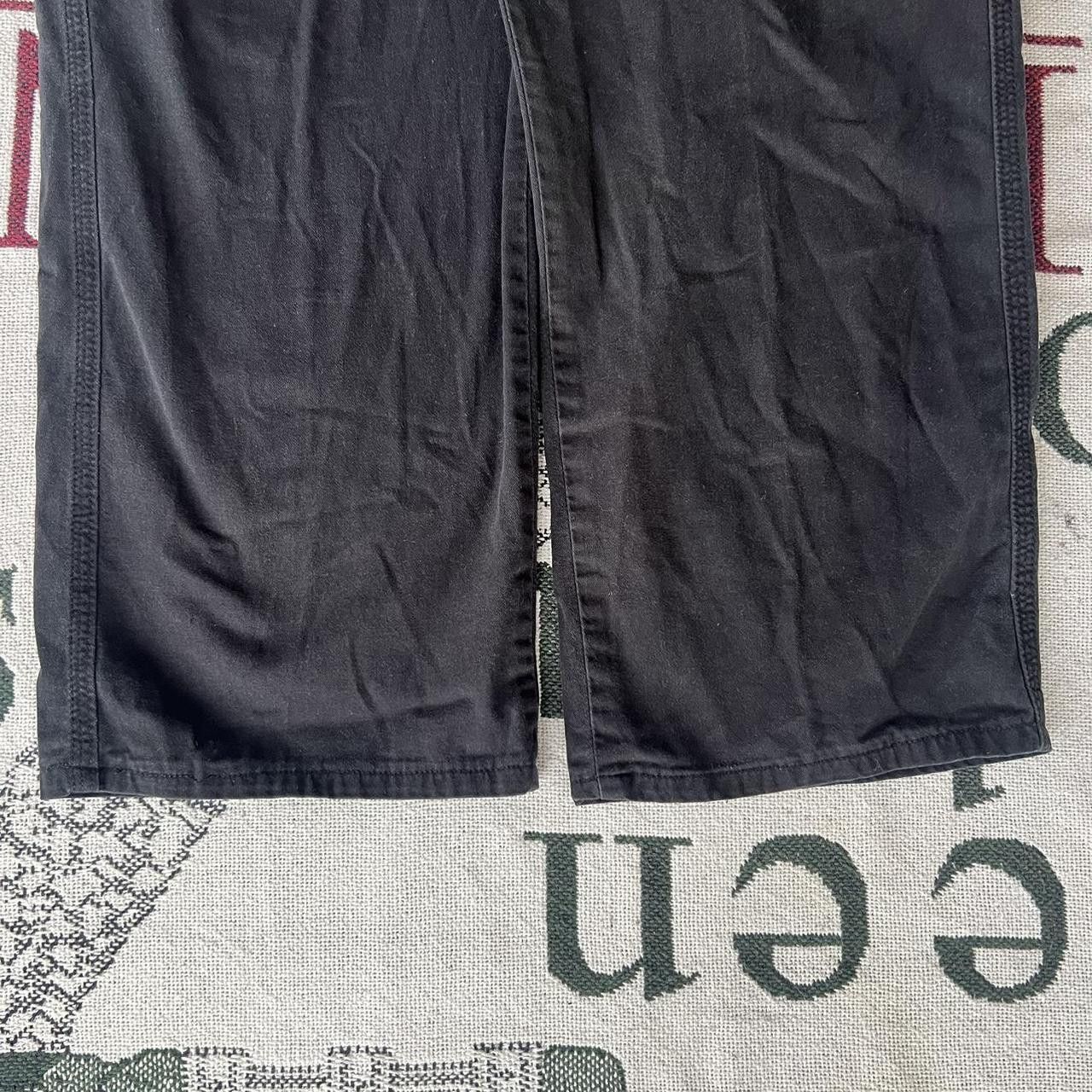 Vintage Vintage 2000s/Y2K Essential Grunge Gorpcore Black Cargo Pants! Size US 36 / EU 52 - 6 Thumbnail