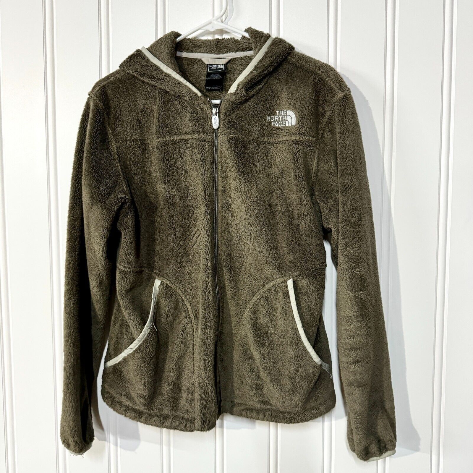 The North Face The North Face Jacket Brown Fleece Hooded Zip Up Pocket M Size M / US 6-8 / IT 42-44 - 1 Thumbnail