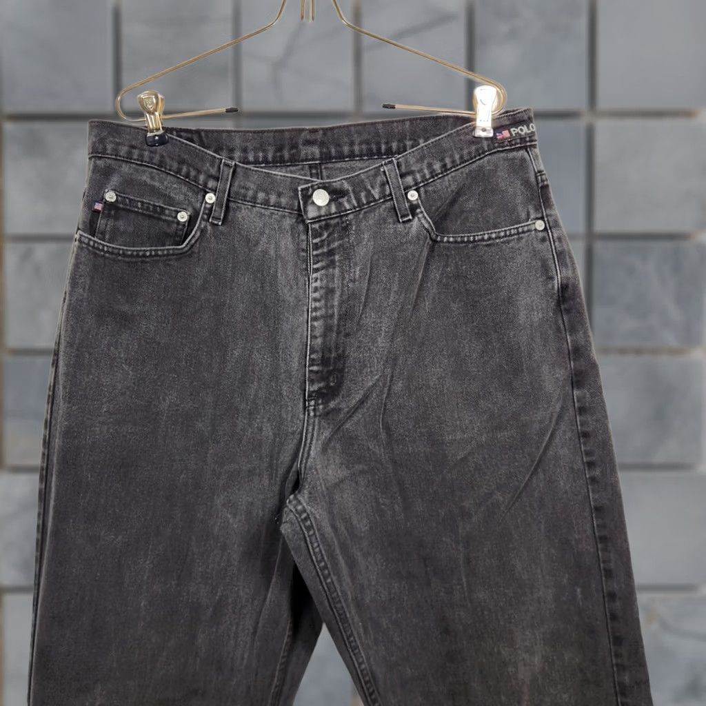 Polo Ralph Lauren VINTAGE Polo Ralph Lauren Jeans Mens 36x32 Black 