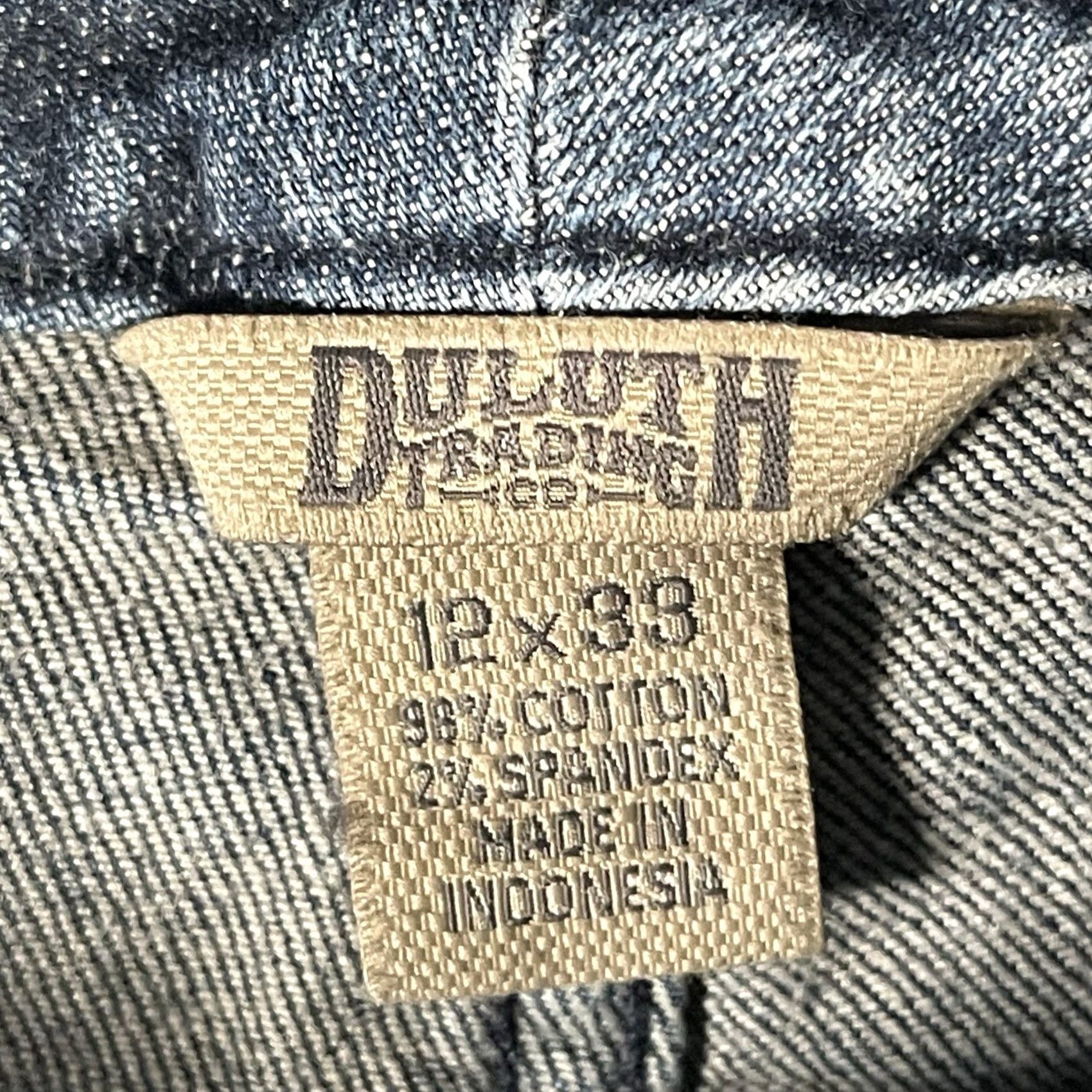 Duluth Trading Company Duluth Trading Company Jeans Womens 12x32 Blue Medium Wash Denim Bootcut Cowgirl Size 34" / US 12 / IT 48 - 5 Thumbnail