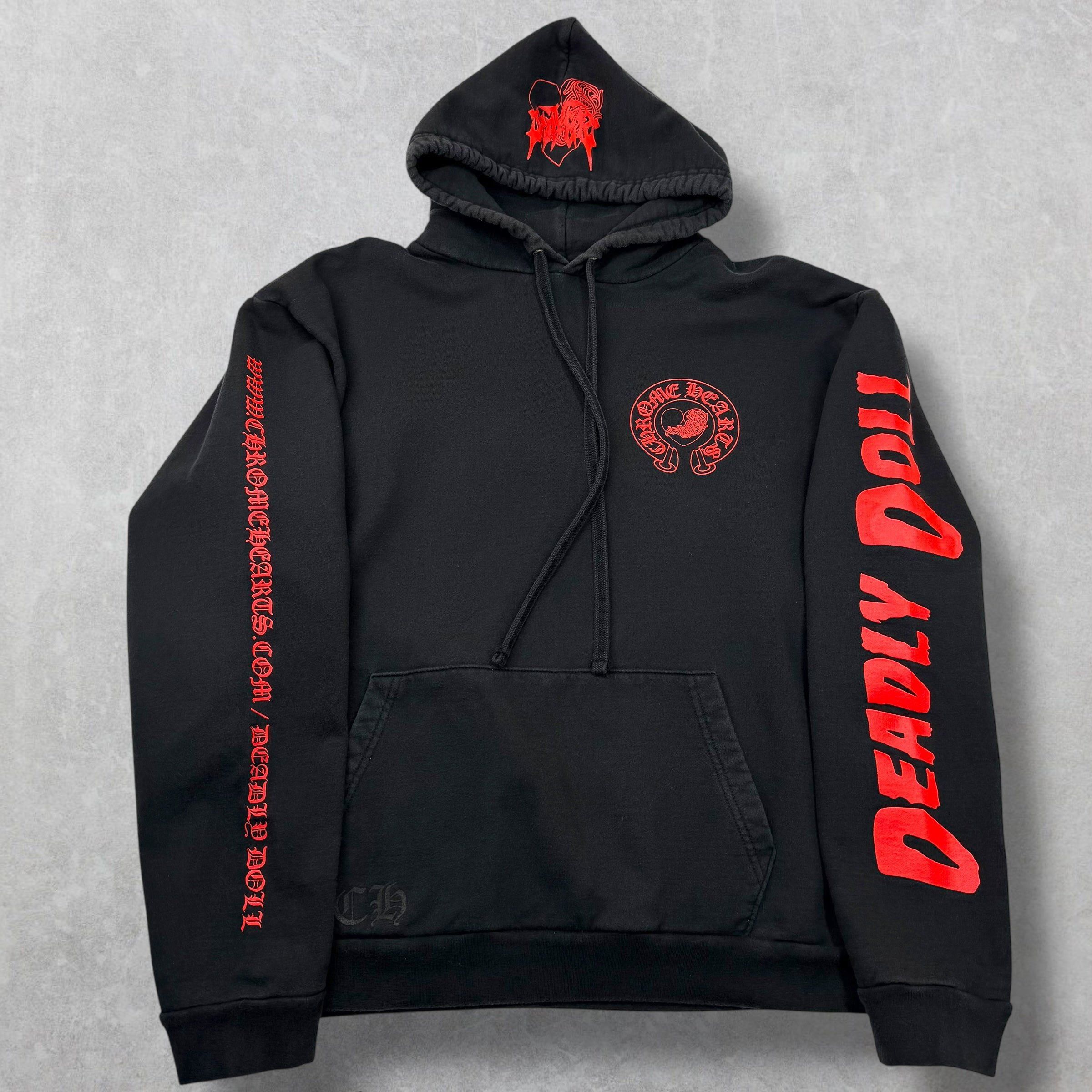 Chrome Hearts Chrome Hearts Jesse Jo Deadly Doll Horseshoe Hoodie XL Size US XL / EU 56 / 4 - 2 Thumbnail