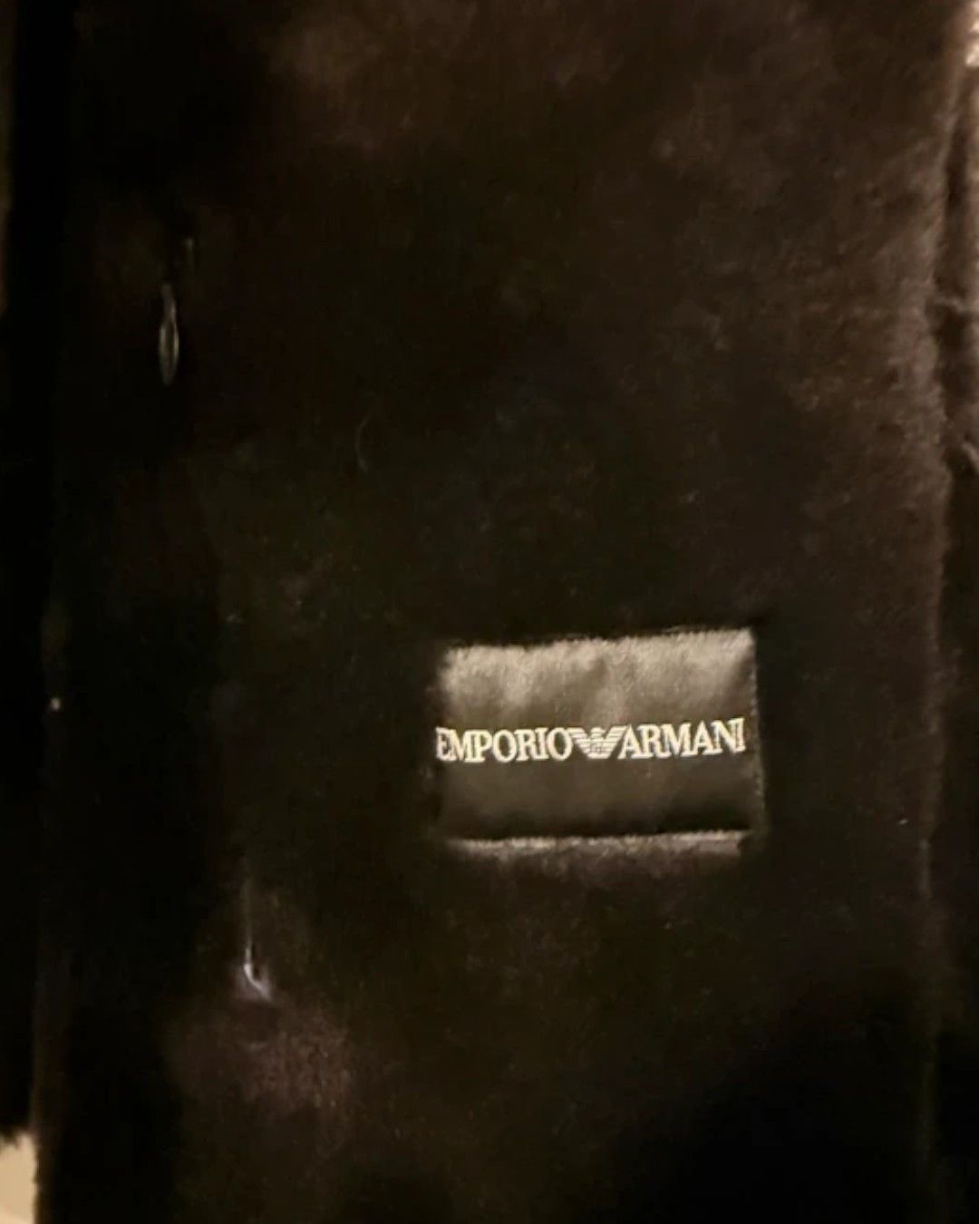 Emporio Armani ASYMMETRIC ZIP SHEARLING LEATHER JACKET Size US M / EU 48-50 / 2 - 4 Thumbnail