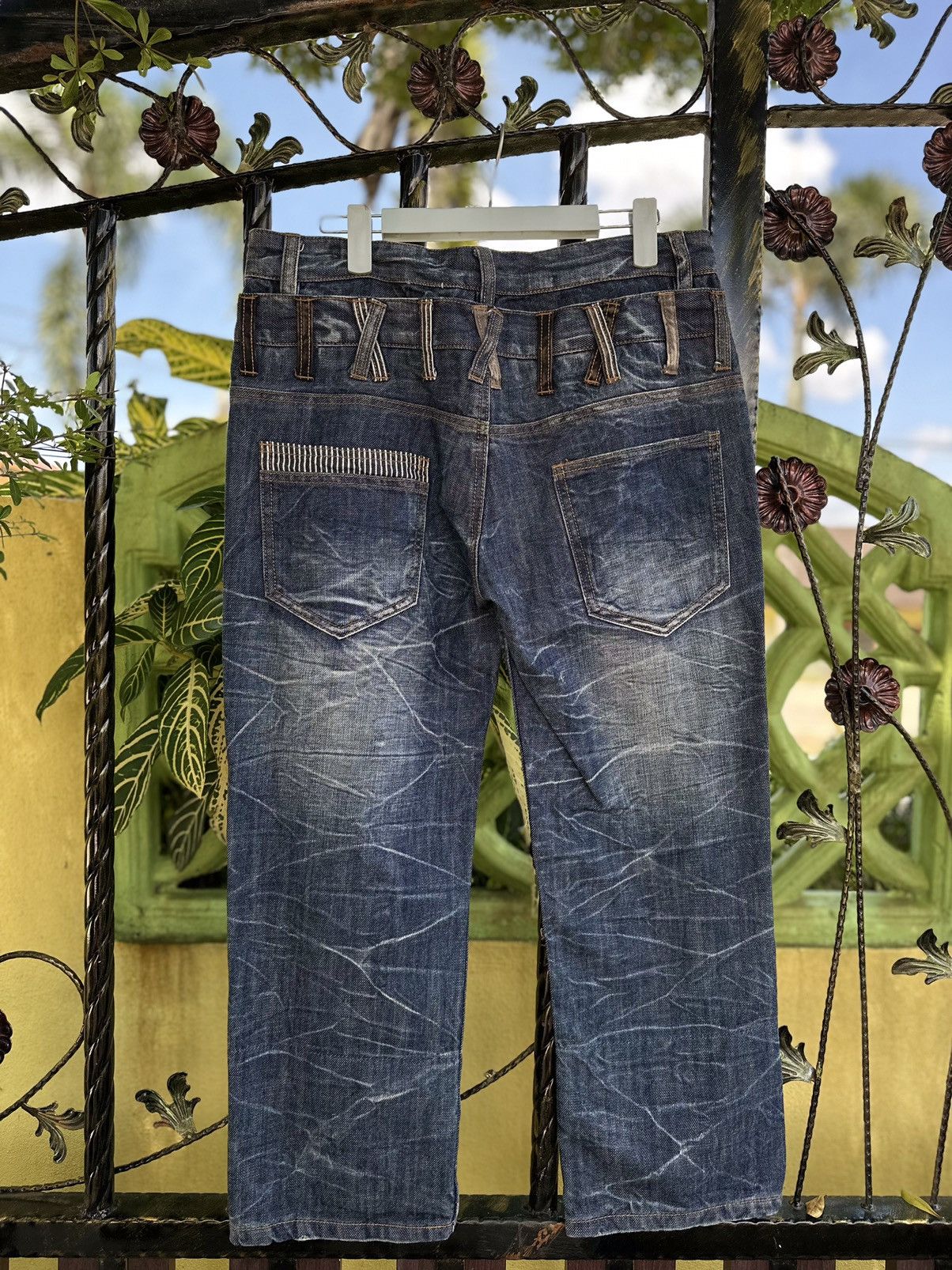 Kapital 💥 Double Waist Nylaus💥 Three Quarter Nylauss Brand Double 💥 Size US 32 / EU 48 - 4 Thumbnail