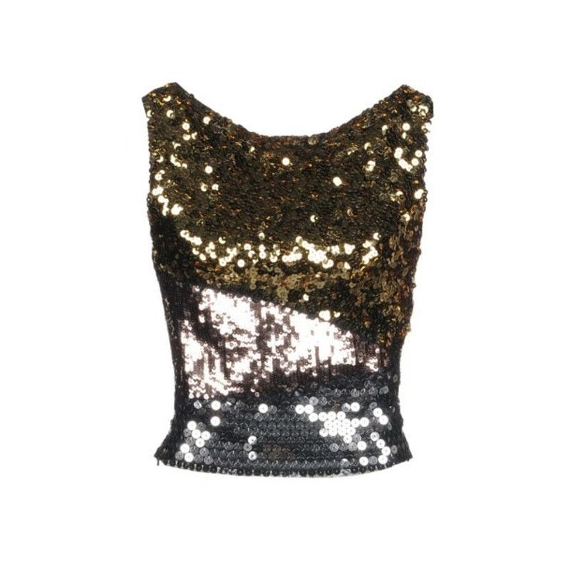 Moschino AW15 MOSCHINO COUTURE x Jeremy Scott Embellished Cropped Top Size XXS / US 00 / IT 34 - 2 Thumbnail