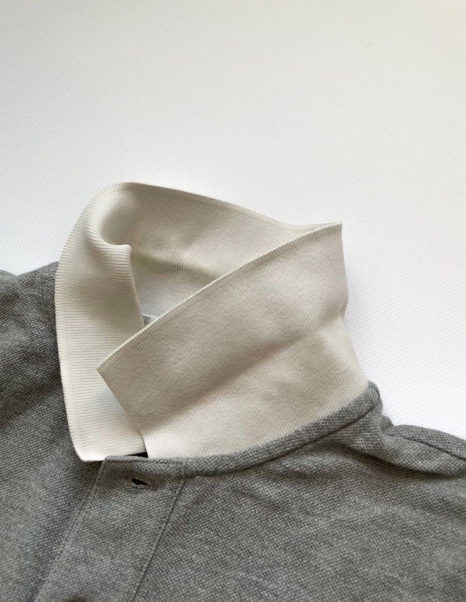 Moncler Vintage Moncler polo shirt gray XL t luxury Size US XL / EU 56 / 4 - 3 Thumbnail