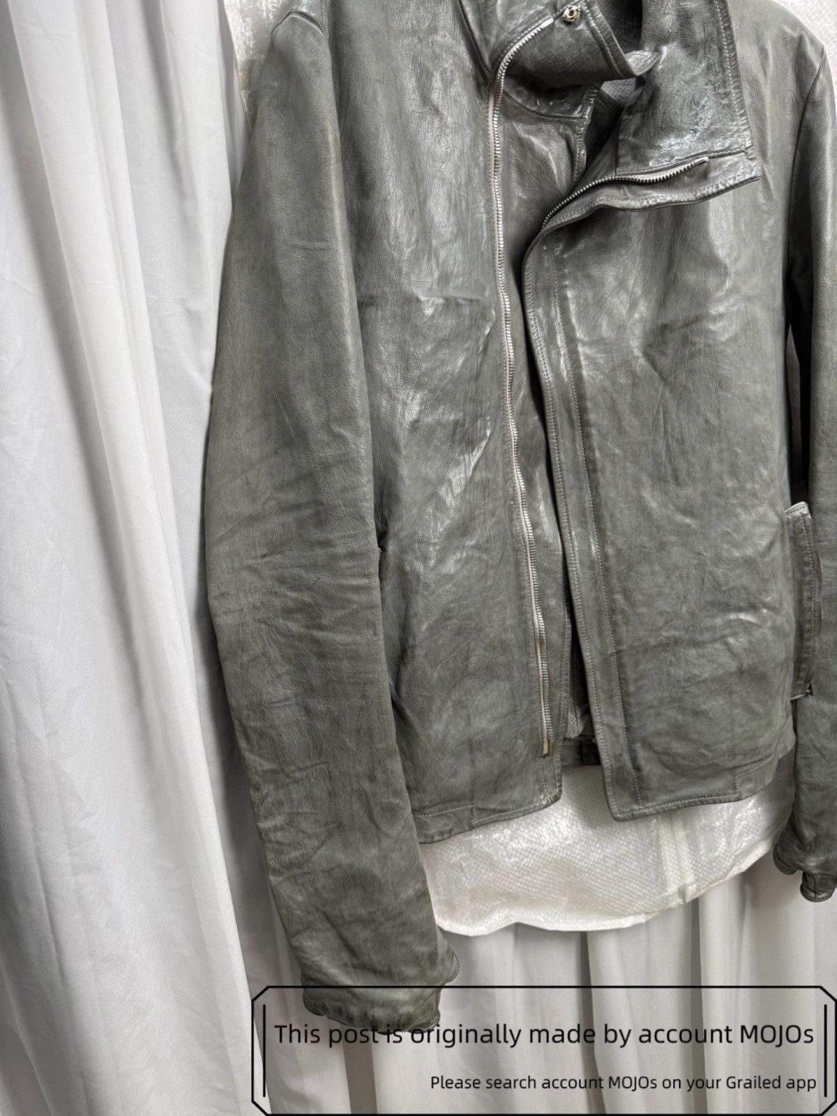 Carol Christian Poell Sz 50 Carol Christian Poell 2599GSP Leather Jacket mojos165 Size US M / EU 48-50 / 2 - 2 Thumbnail