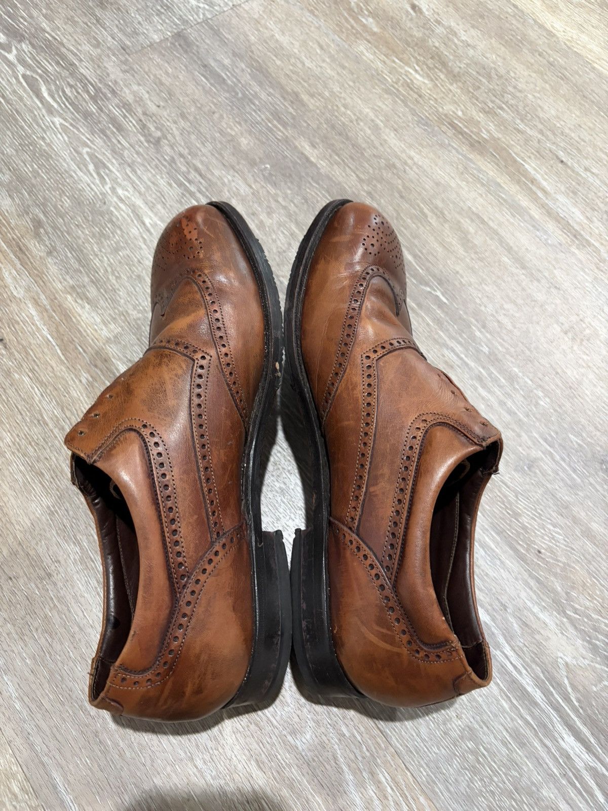 Florsheim Florsheim Magneforce Shoes Leather Wingtip Brogue Oxfords Size US 13 / EU 46 - 9 Thumbnail