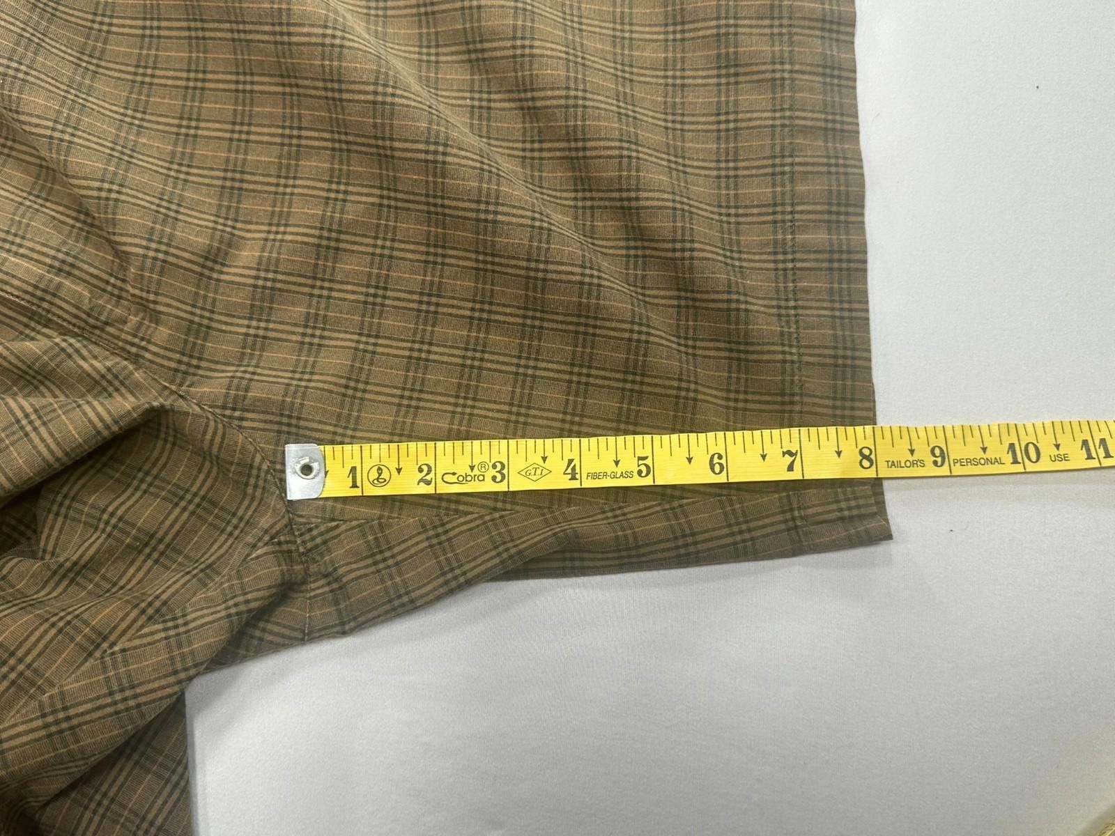 Banana Republic Banana Republic Classic Plaid Cotton Shorts Brown Mens 36 Size US 36 / EU 52 - 5 Thumbnail