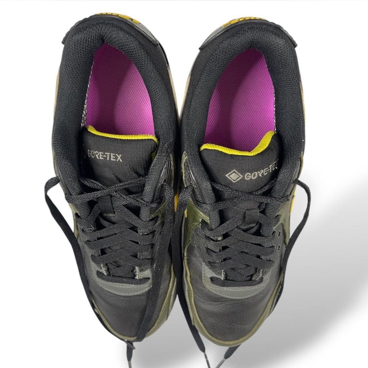 Nike Nike air max 90 goretex black cargo khaki tour yellow mens 9 Size US 9 / EU 42 - 4 Thumbnail