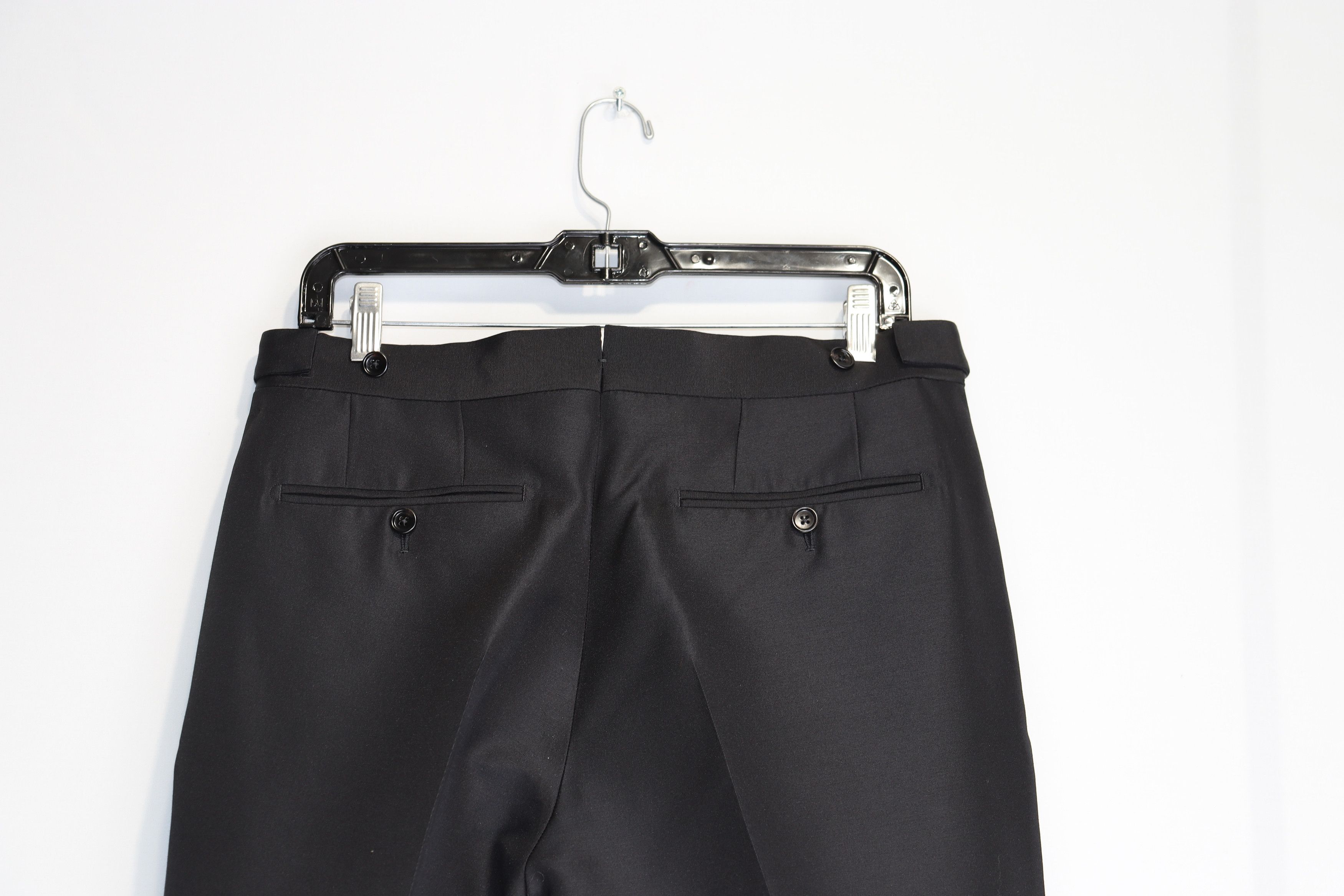 Tom Ford o1rshd1 Belted Formal Slacks / Trousers in Black Size US 30 / EU 46 - 11 Thumbnail