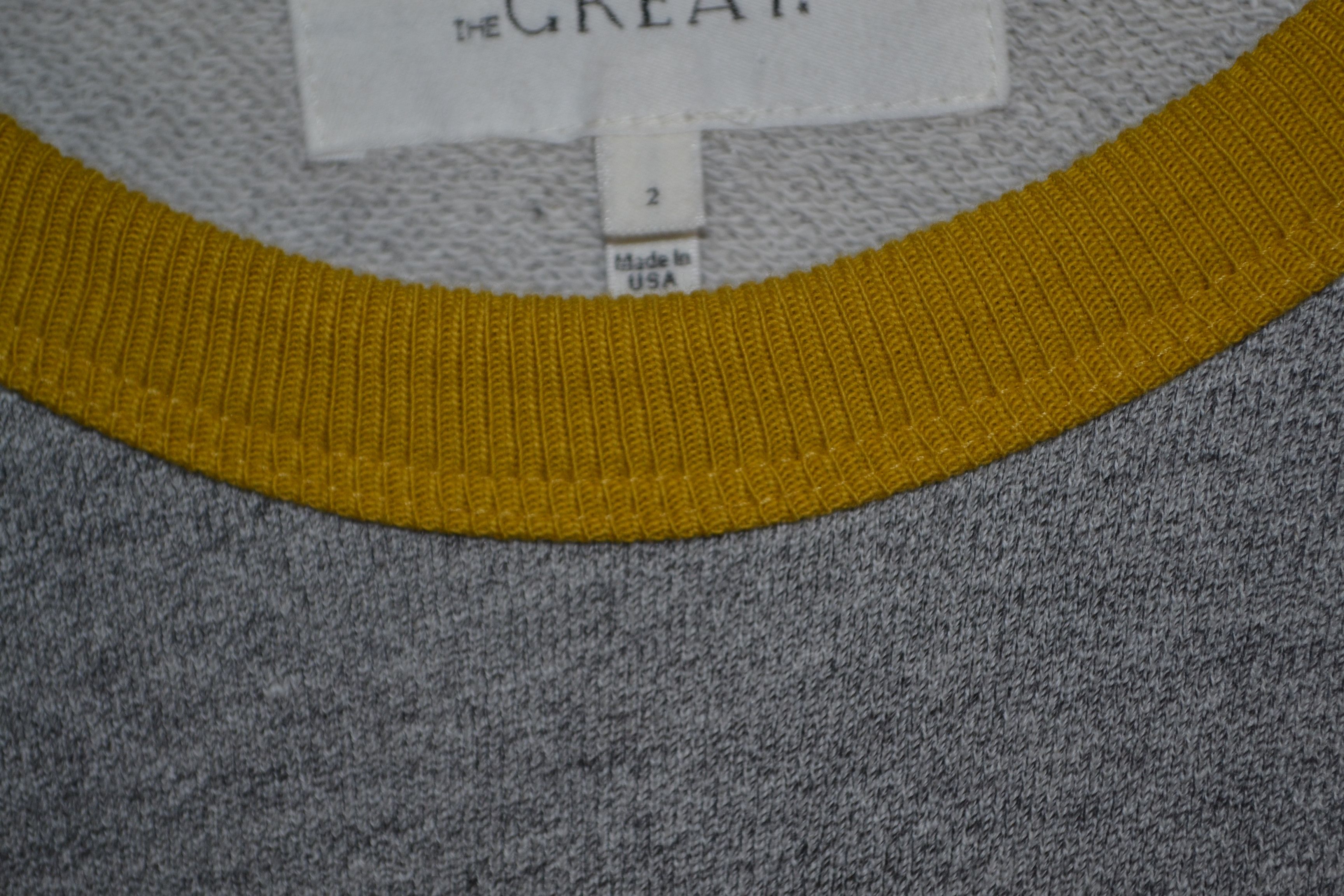 THE GREAT The Great. Colorblock Crew Sweatshirt size 2 M Size M / US 6-8 / IT 42-44 - 4 Thumbnail