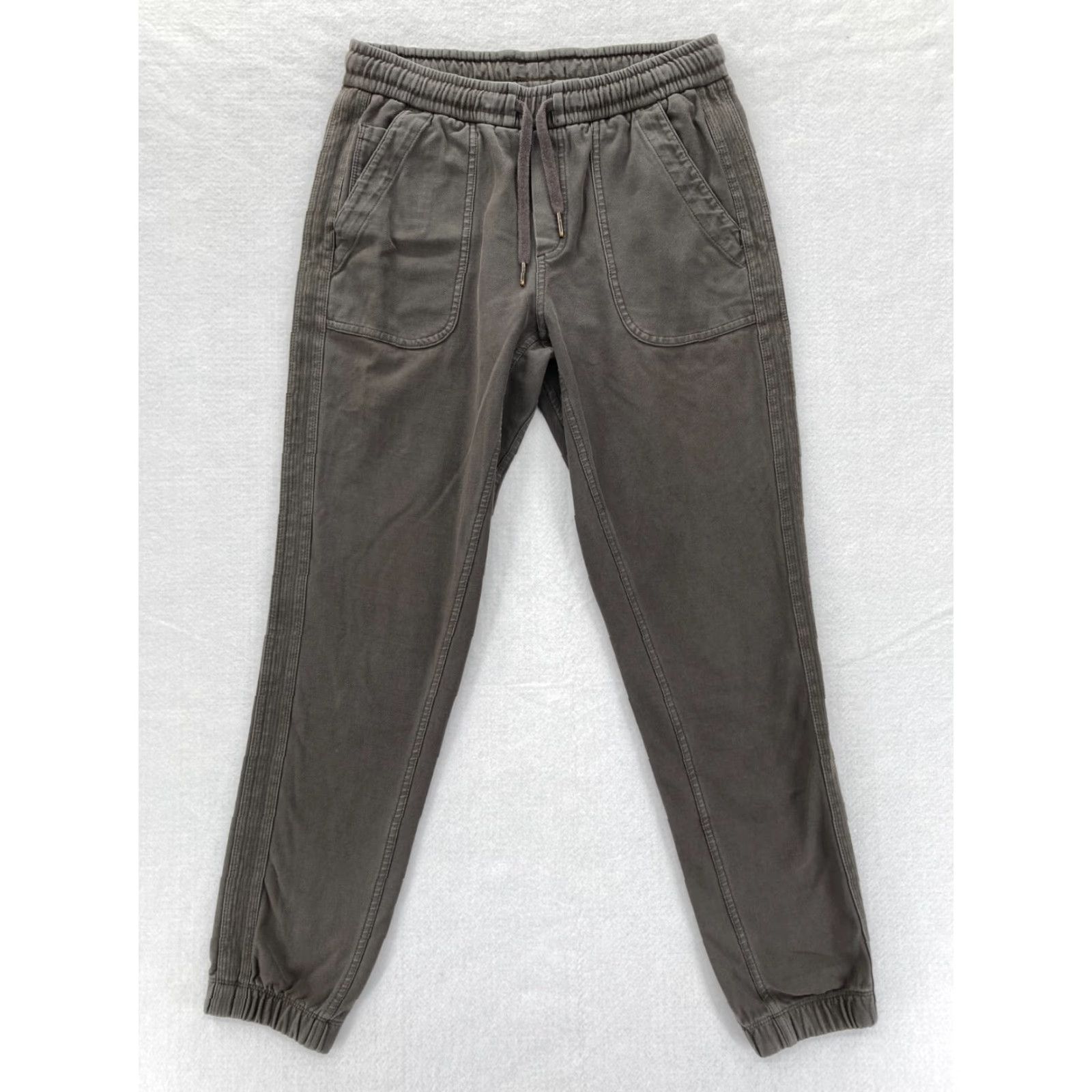 Athleta Athleta Farallon Jogger Pants Women's 0 Gray Stretch Fabric Pull On Slim Leg Casual Size 25" / US 0 / IT 36 - 2 Thumbnail
