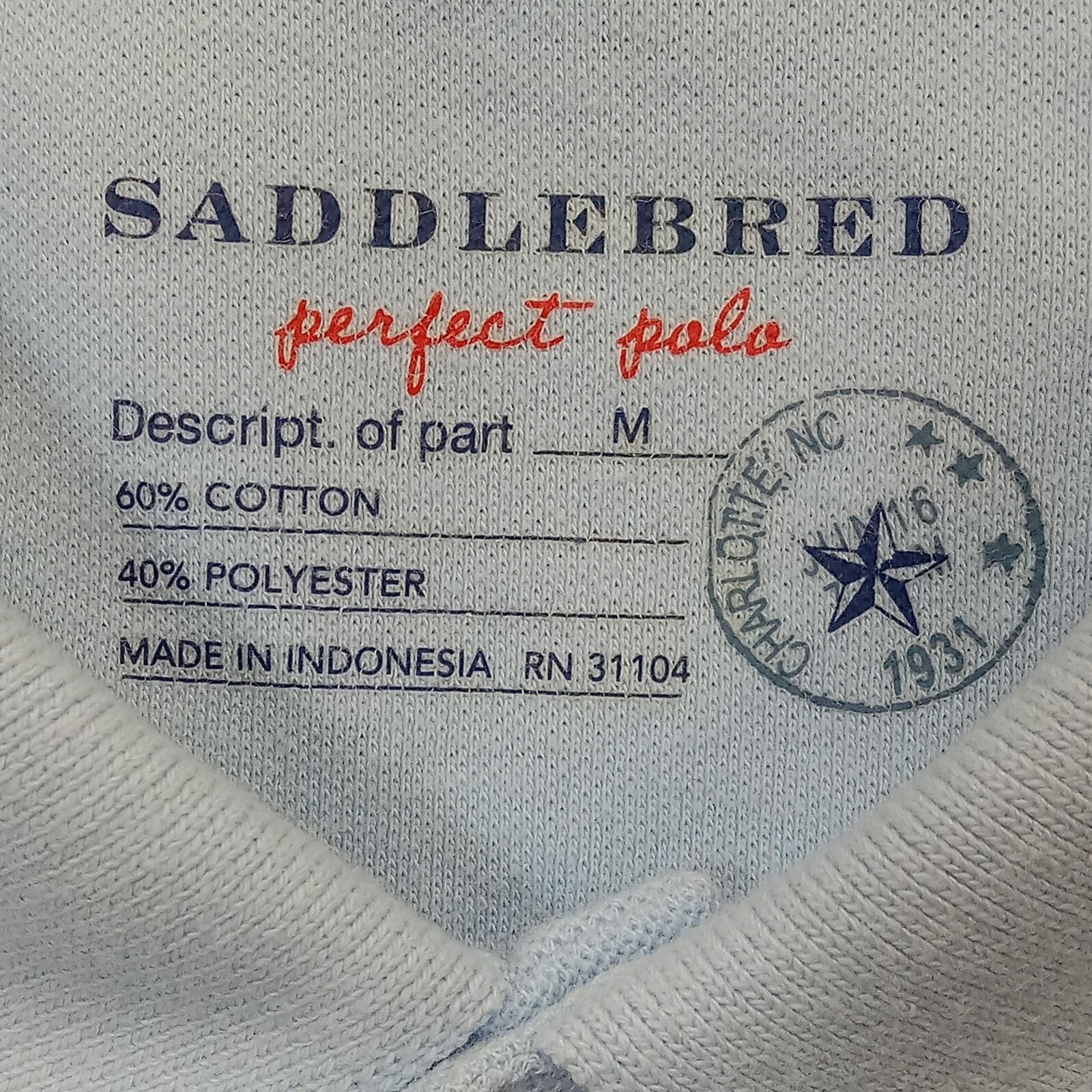 Saddlebred Saddlebred Polo Shirt M Perfect Polo Sailboats Blue Nautical Size US M / EU 48-50 / 2 - 5 Thumbnail