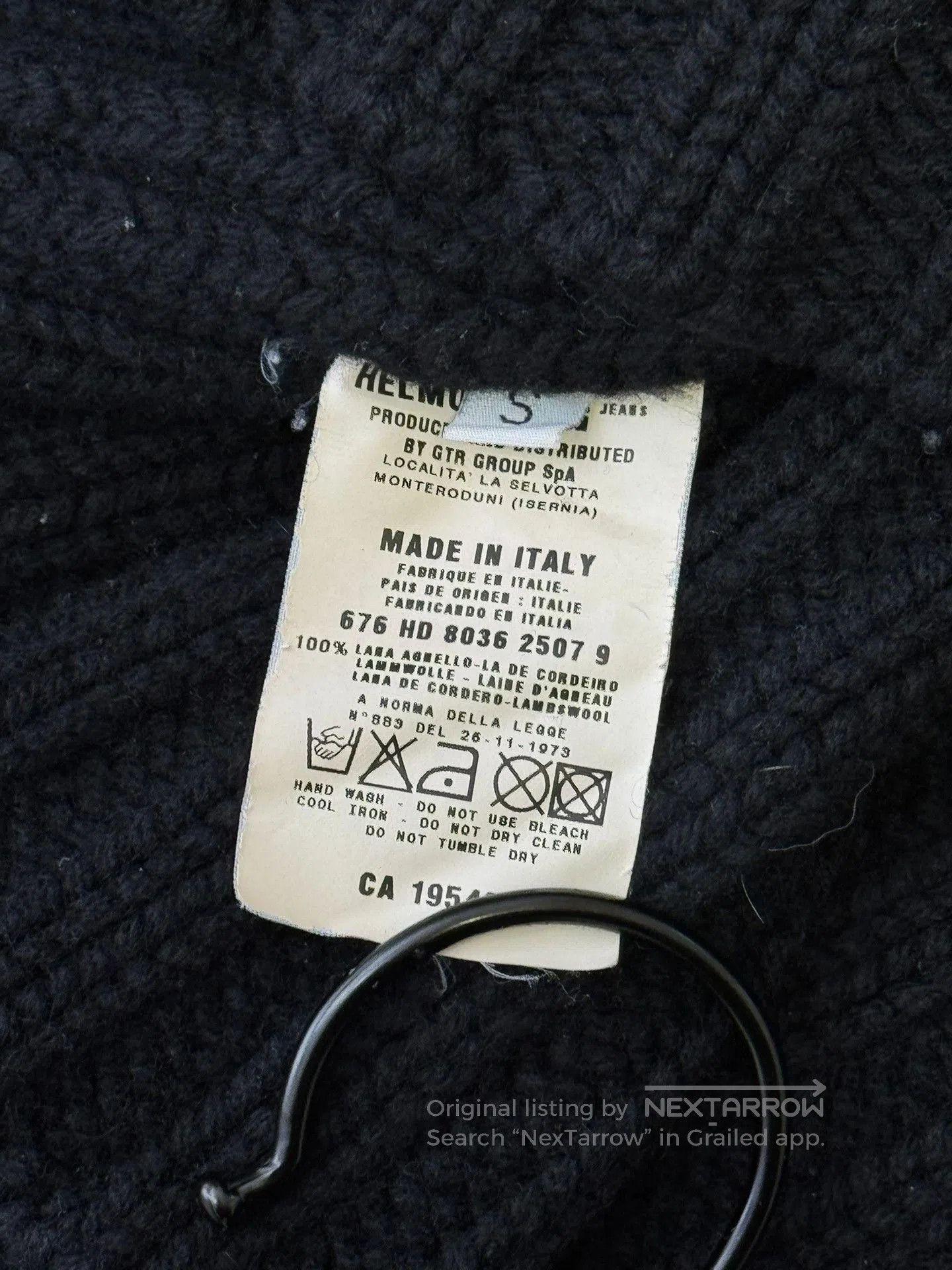 Helmut Lang Helmut Lang 1998 Zip Wool Cardigan. Size US S / EU 44-46 / 1 - 5 Thumbnail