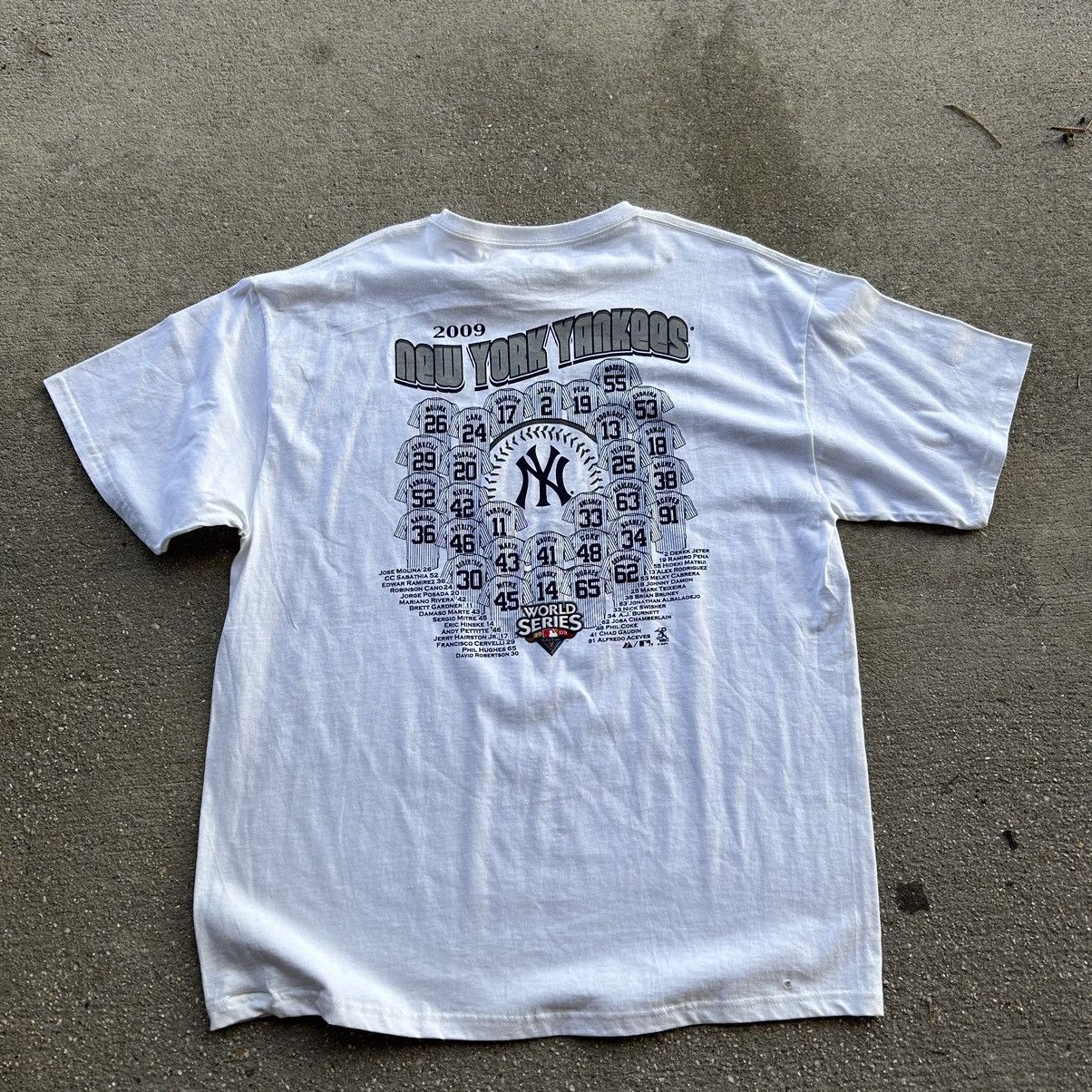 MLB × Majestic × New York Yankees 2009 new york yankees world series t shirt Size US XL / EU 56 / 4 - 3 Thumbnail