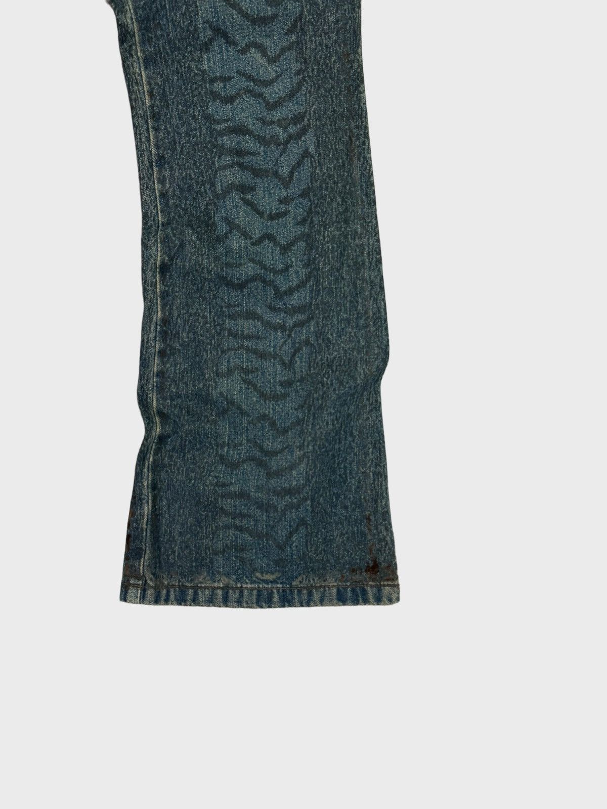 Hysteric Glamour FLARE NO BOUNDARIES RARE DESIGN BOOTCUT DENIM Size US 28 / EU 44 - 8 Thumbnail
