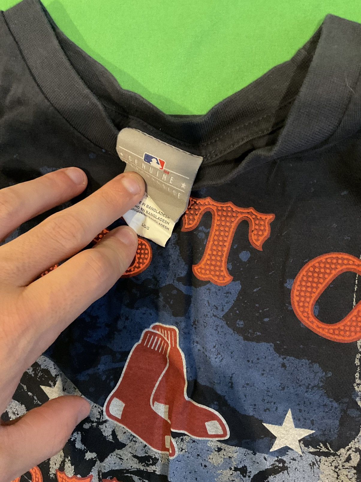 MLB × Vintage Vintage Boston Red Sox shirt Size US L / EU 52-54 / 3 - 2 Thumbnail