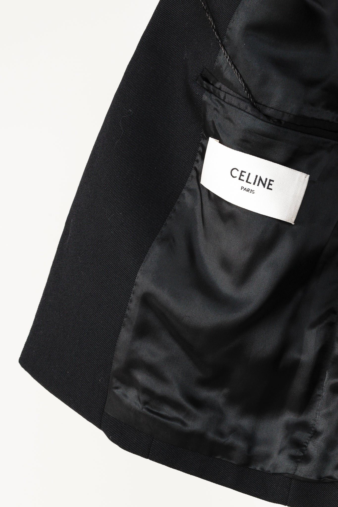 Celine Celine Rectangle Spencer Diagonal Wool Cropped Jacket Size M / US 6-8 / IT 42-44 - 7 Thumbnail