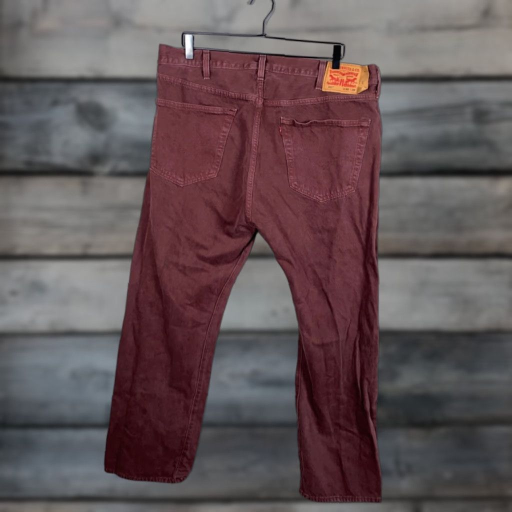 Levi's VINTAGE Levi's 501 Jeans Men’s 40 x 30 Straight Leg Denim Fall Retro Brown Size US 40 / EU 56 - 1 Thumbnail